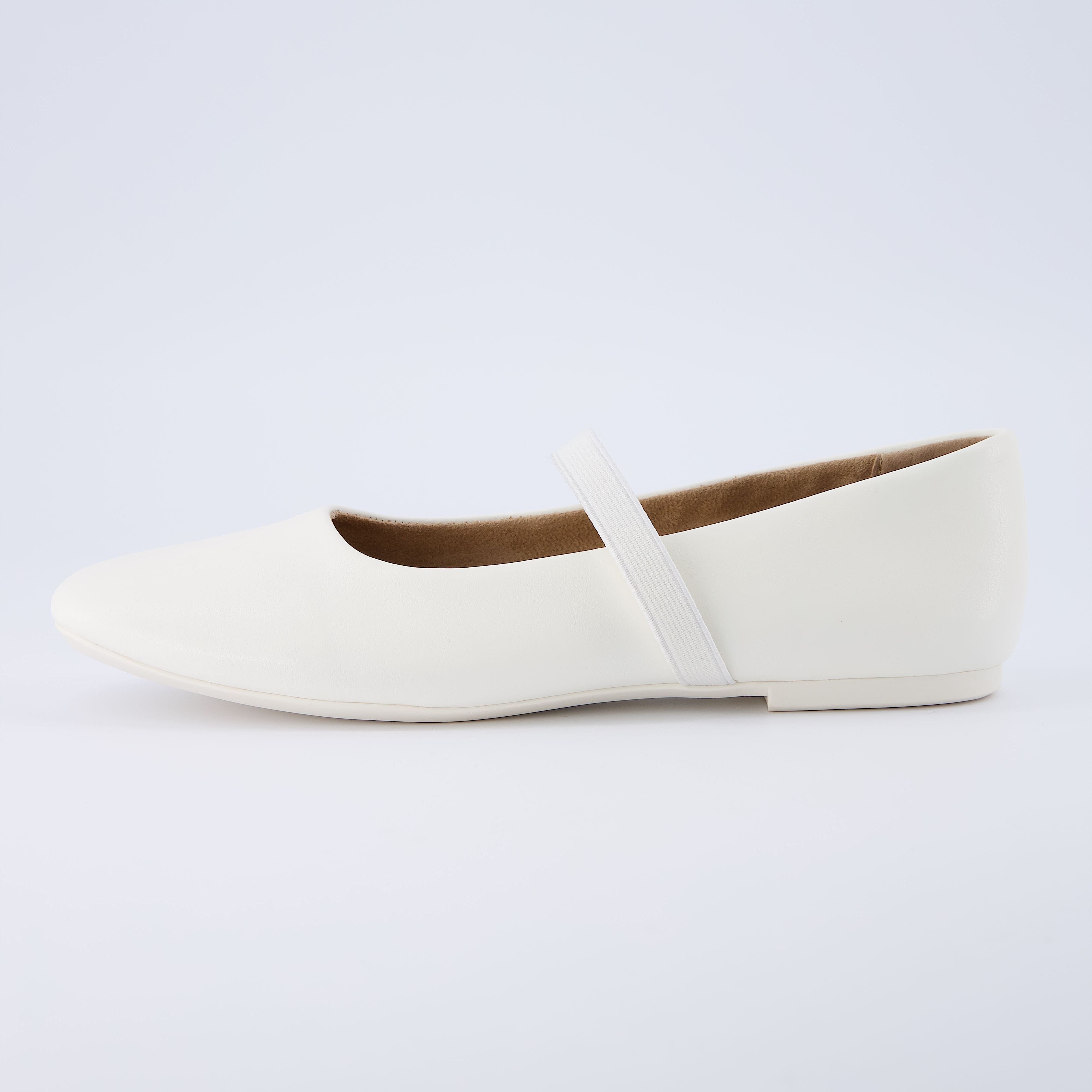 Gigi Mary Jane Flat Ivory