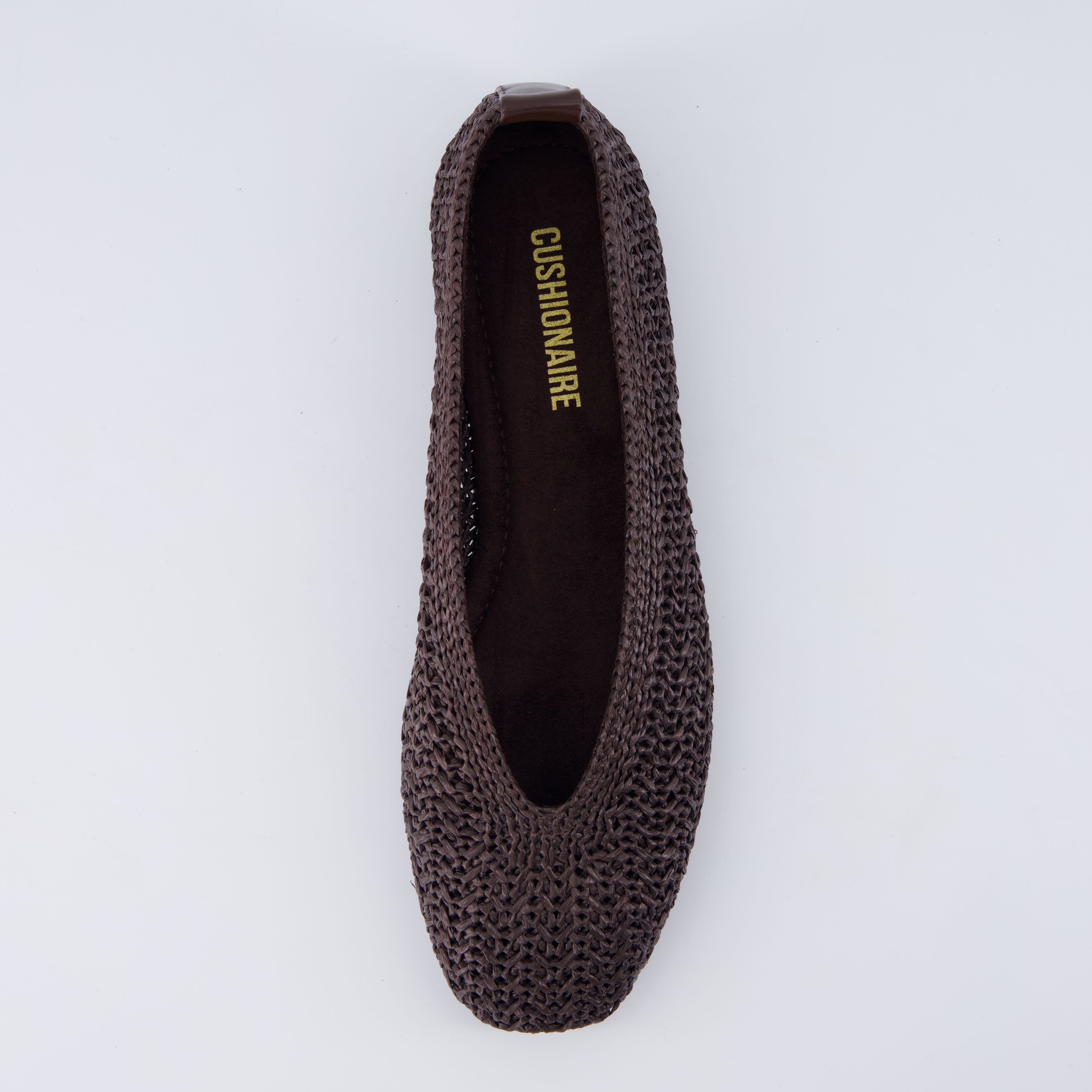 Gilt Woven Ballet Flats