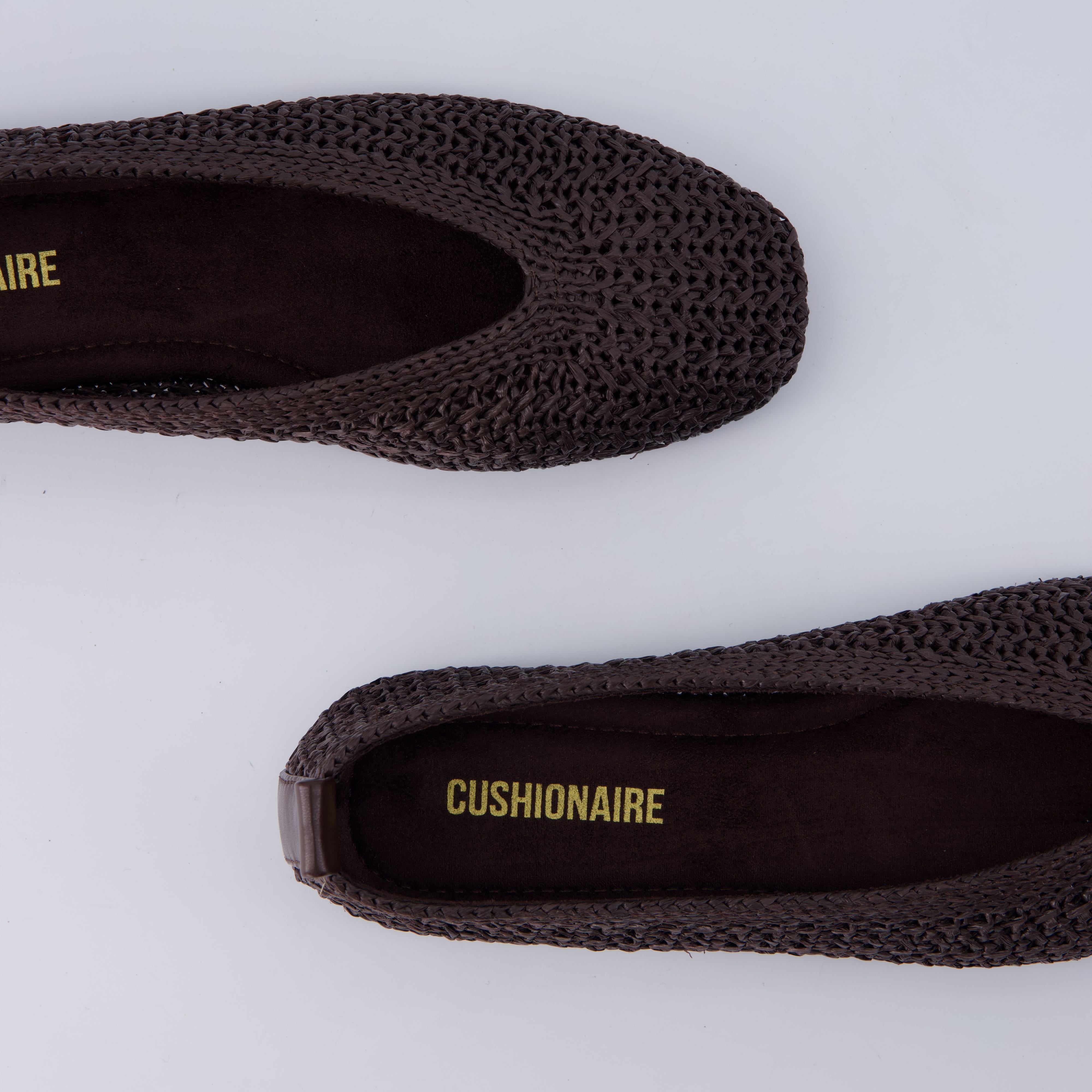 Gilt Woven Ballet Flats