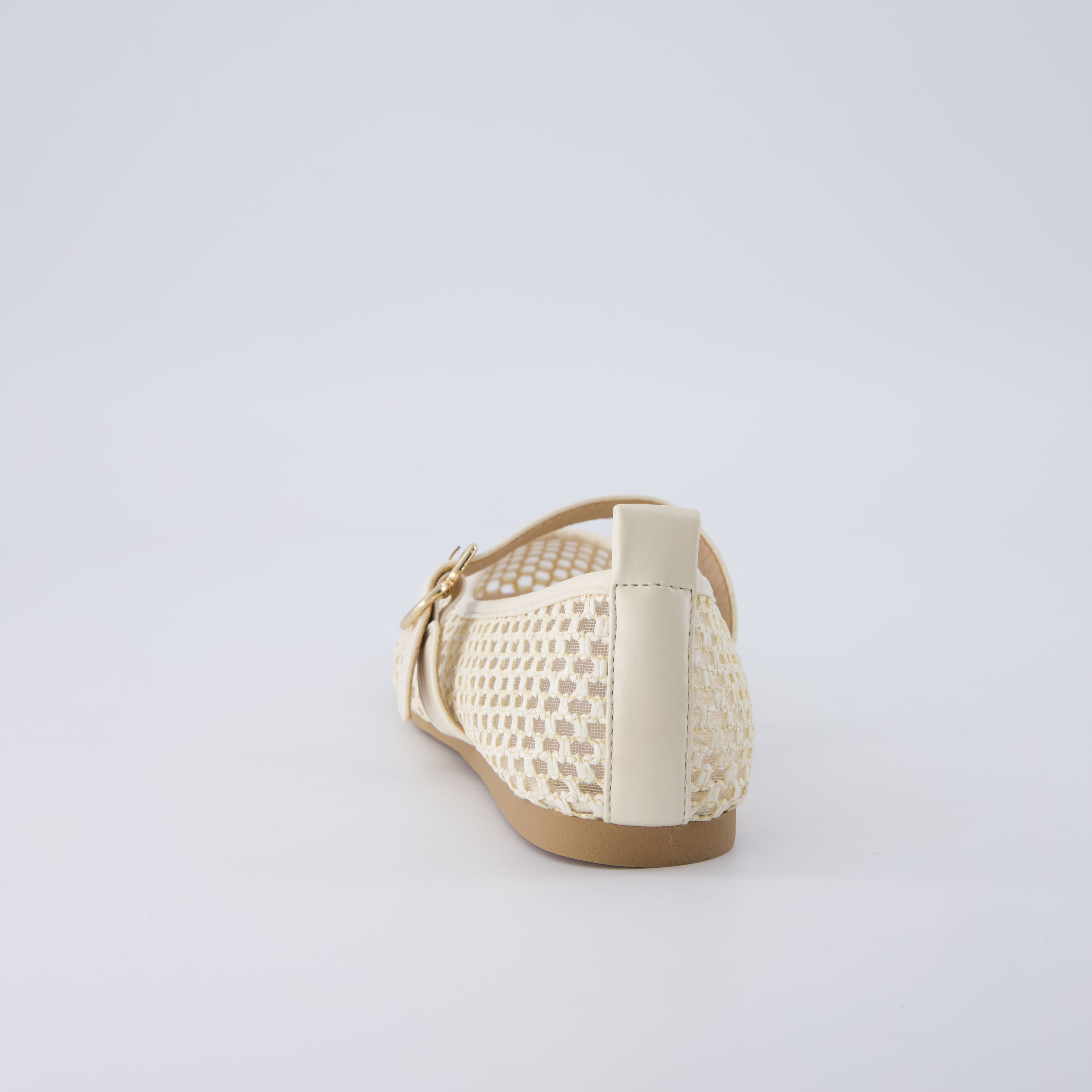 Gracie Mesh Mary Jane Flats