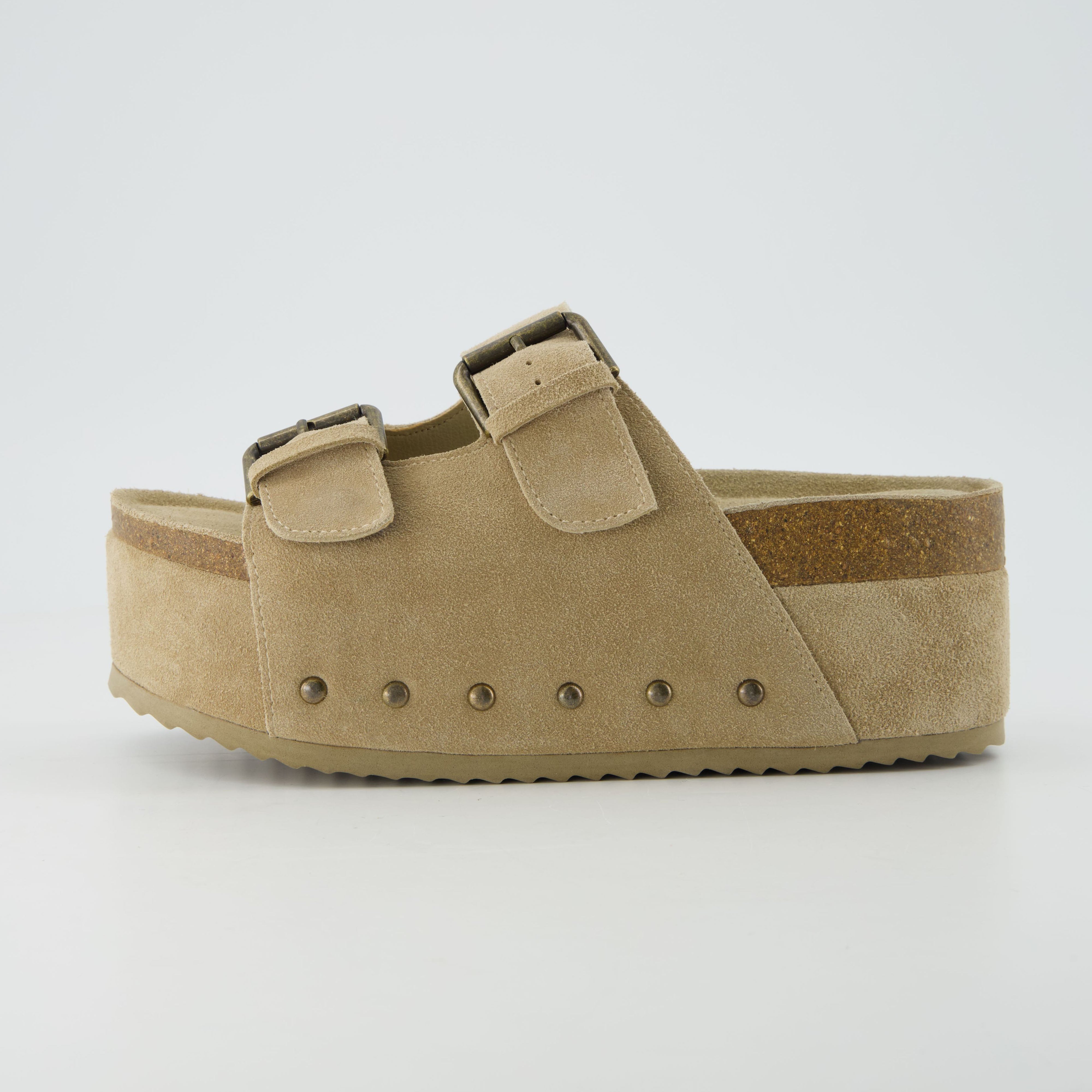 Guru Platform Sandal Khaki