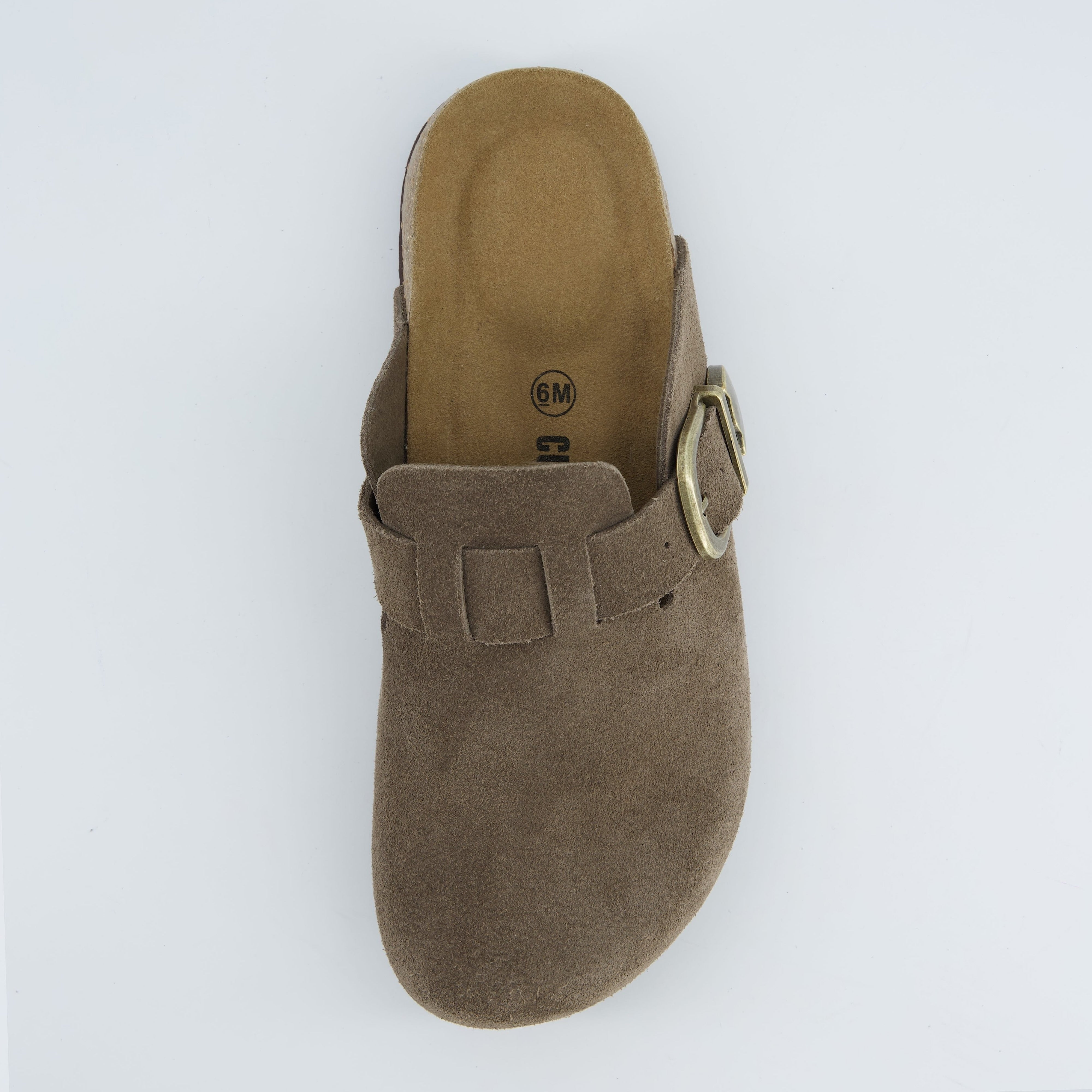 Hamlet Leather Clogs Dark Taupe