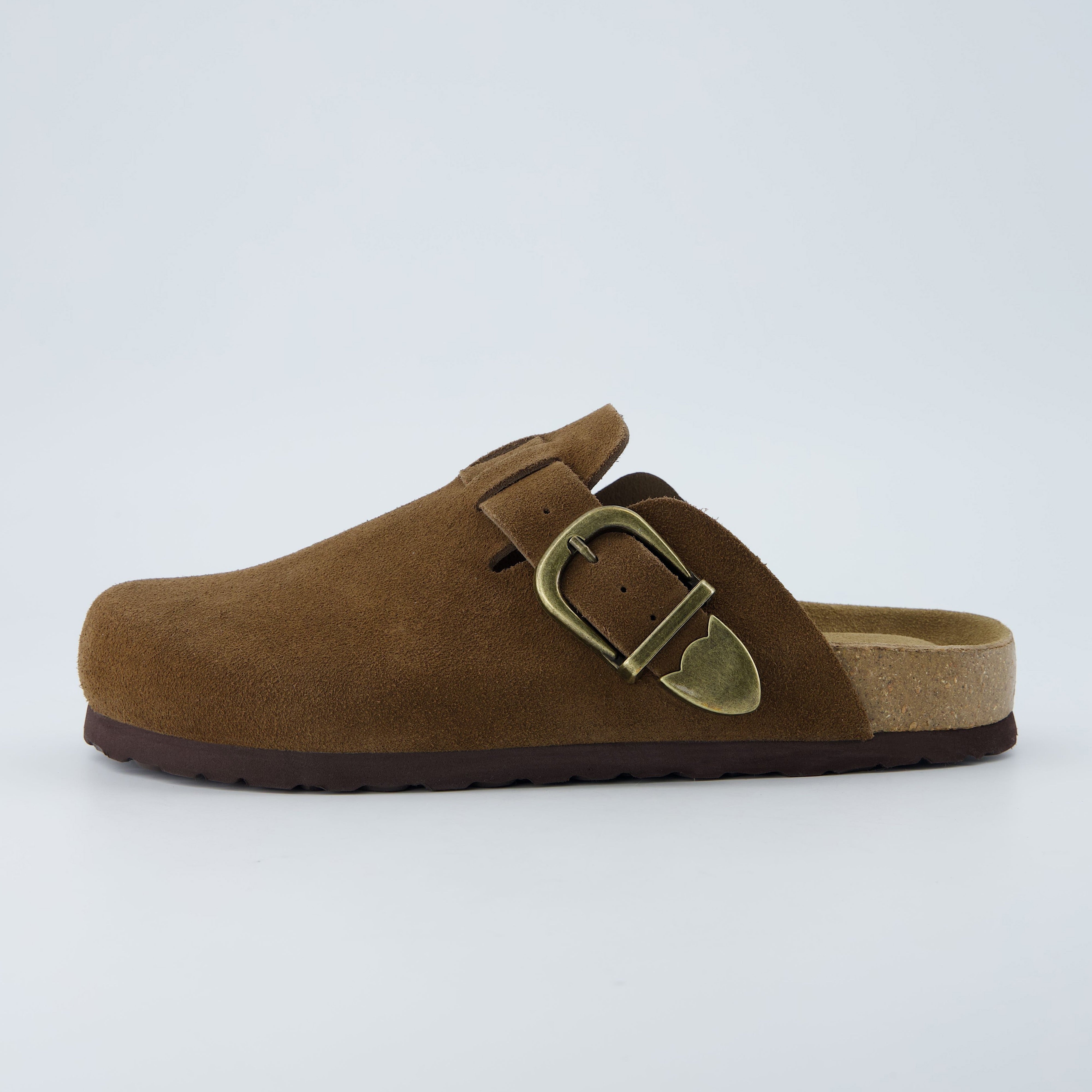 Hamlet Leather Clogs Brown