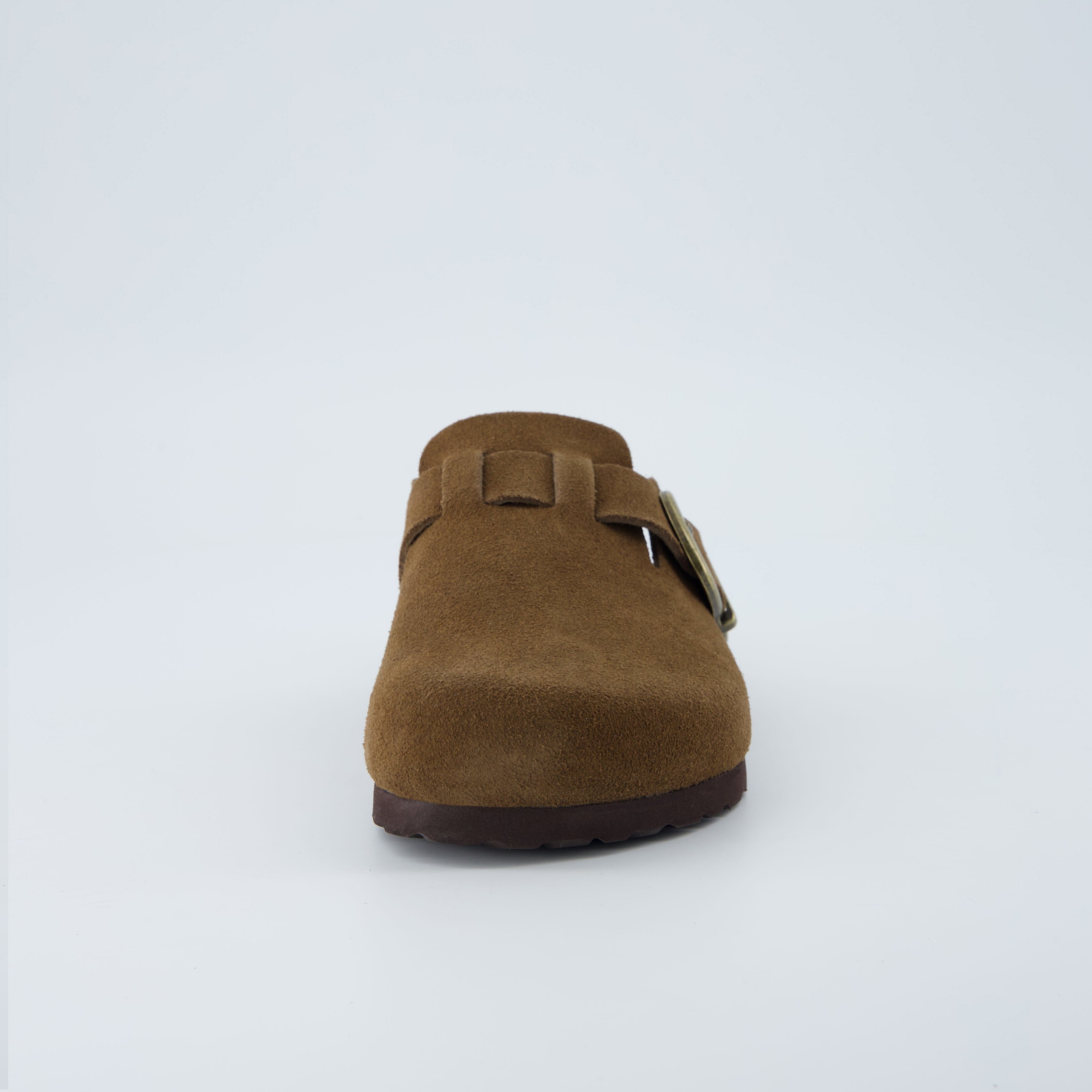 Hamlet Leather Clogs Brown