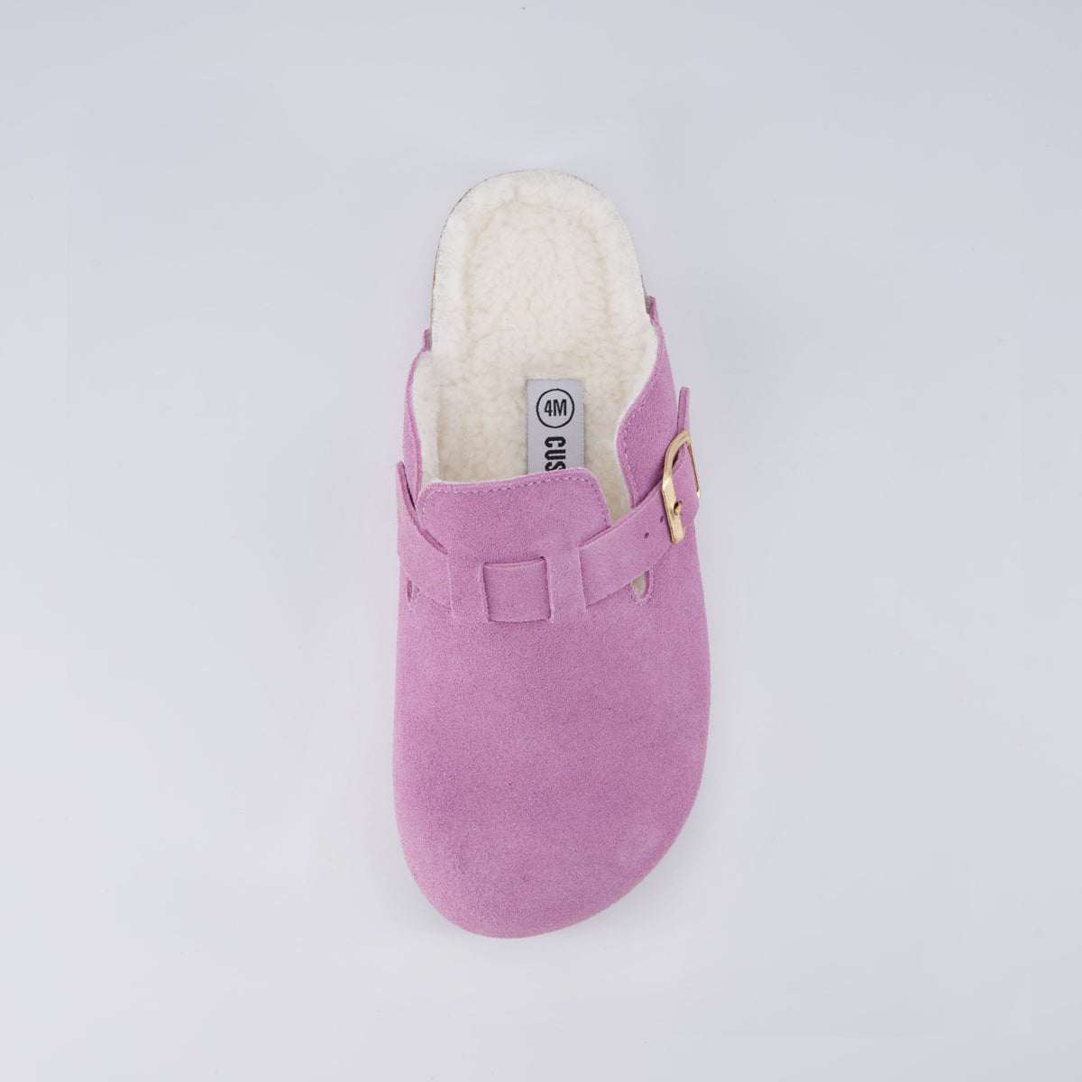 Hana-K Fur Lined Clog Lavender Medium