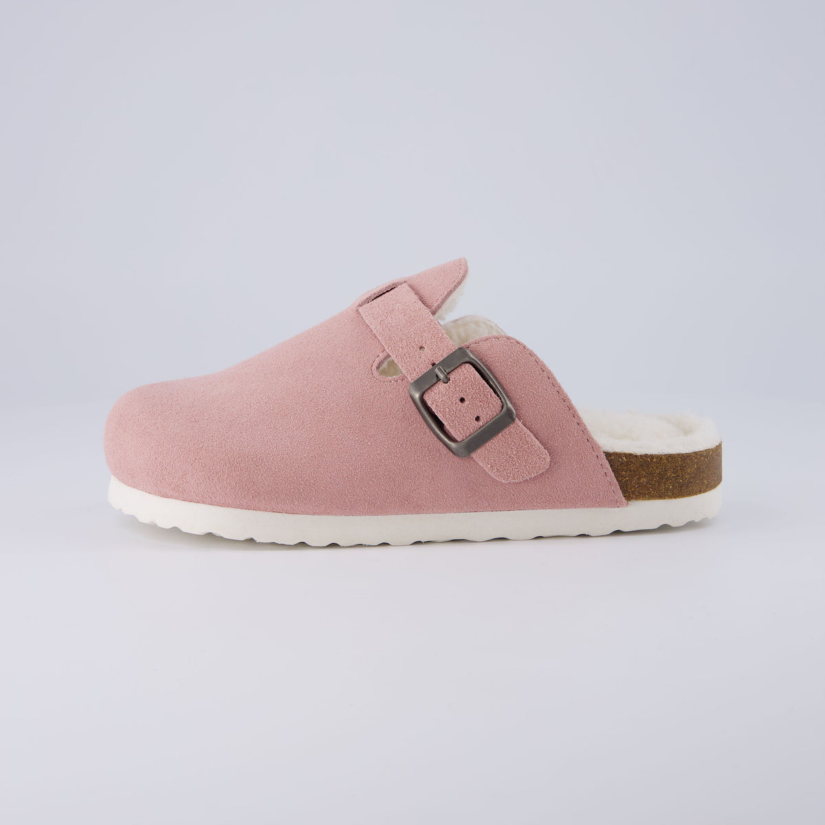 Hana-K Fur Lined Clog Pink Medium