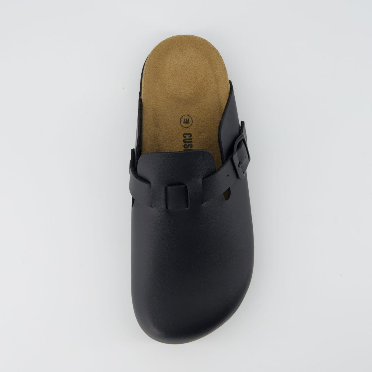 Hana Kids Cork Footbed Clog Black Medium