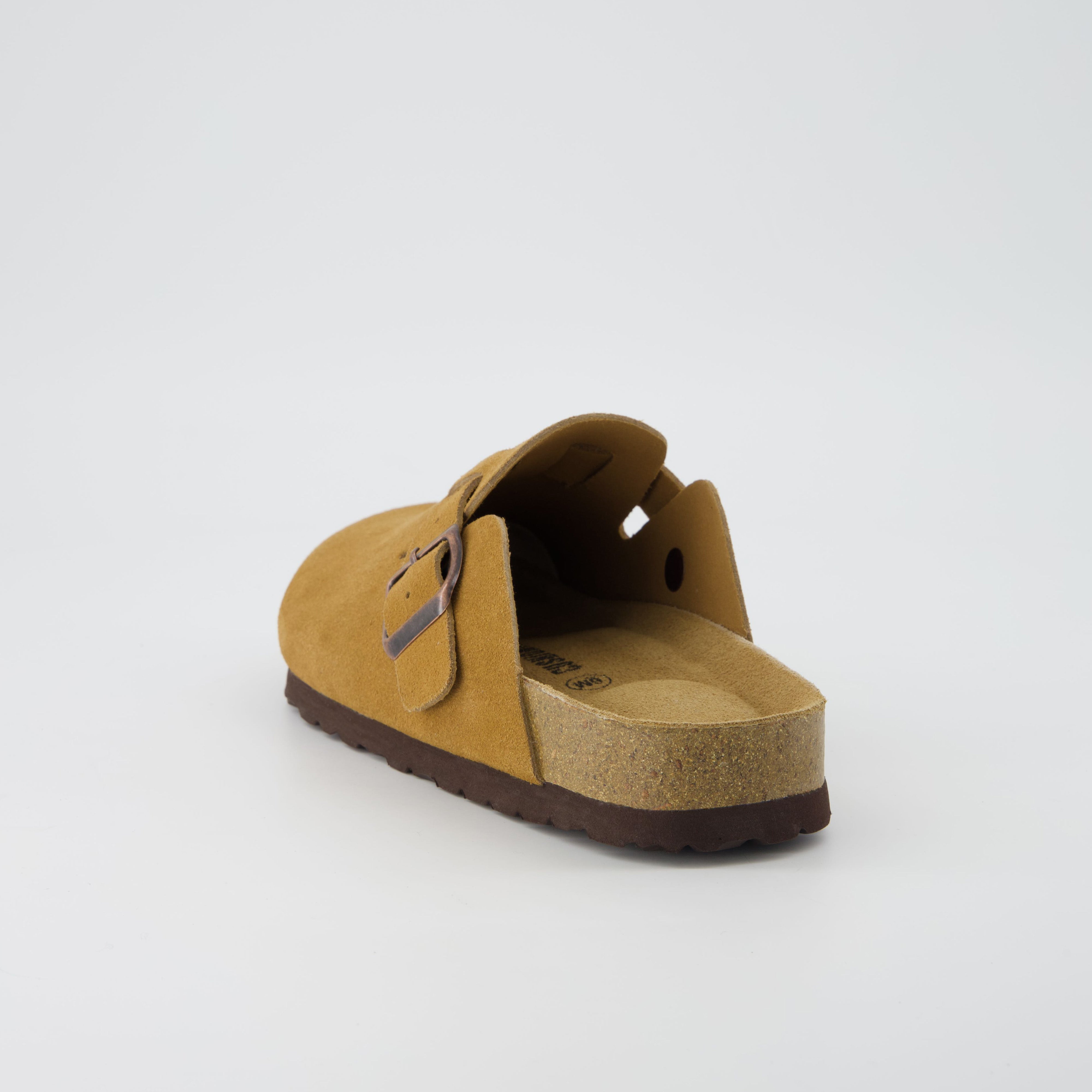 Hana Leather Clog Camel