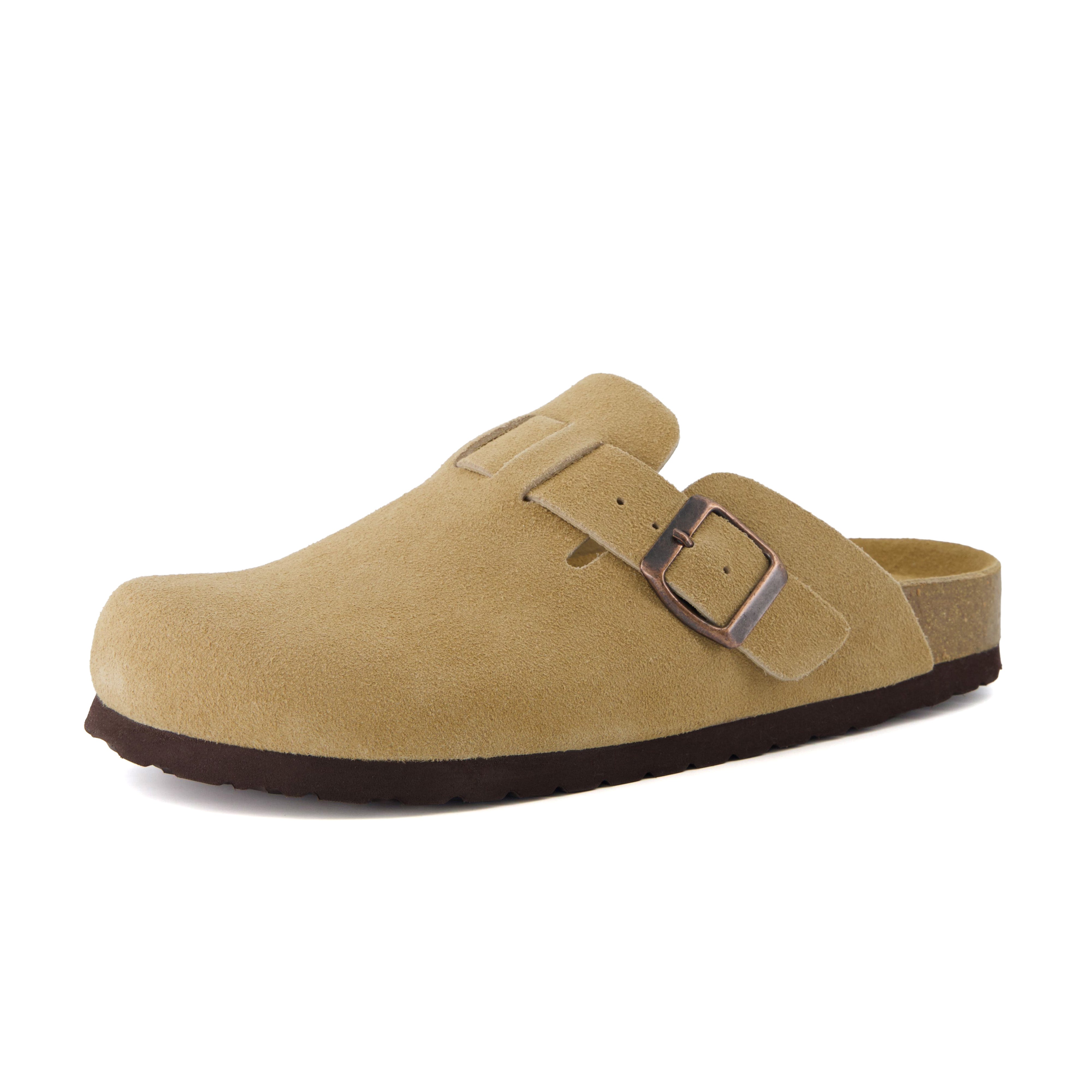 Hana Leather Clog Sand