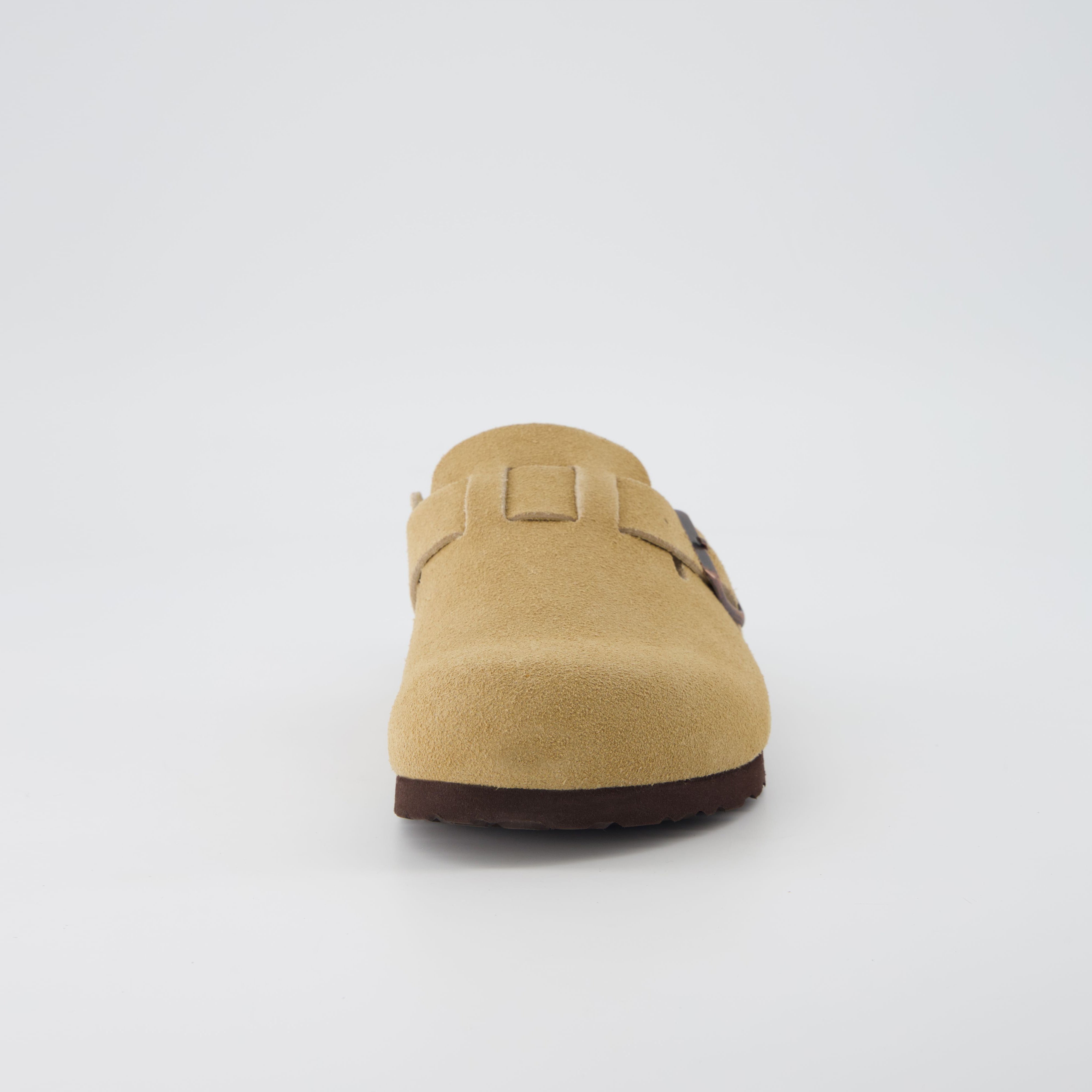 Hana Leather Clog Sand