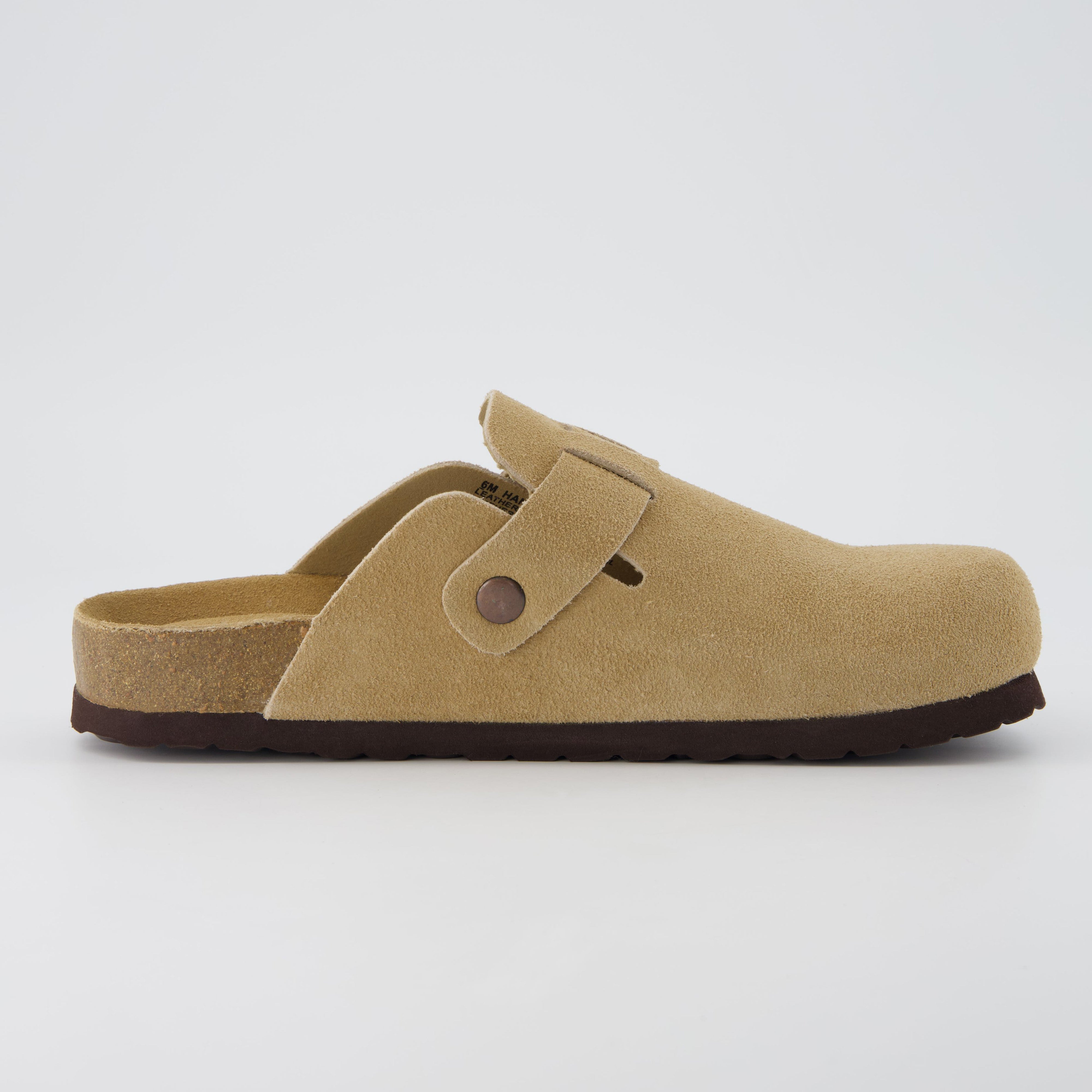 Hana Leather Clog Sand