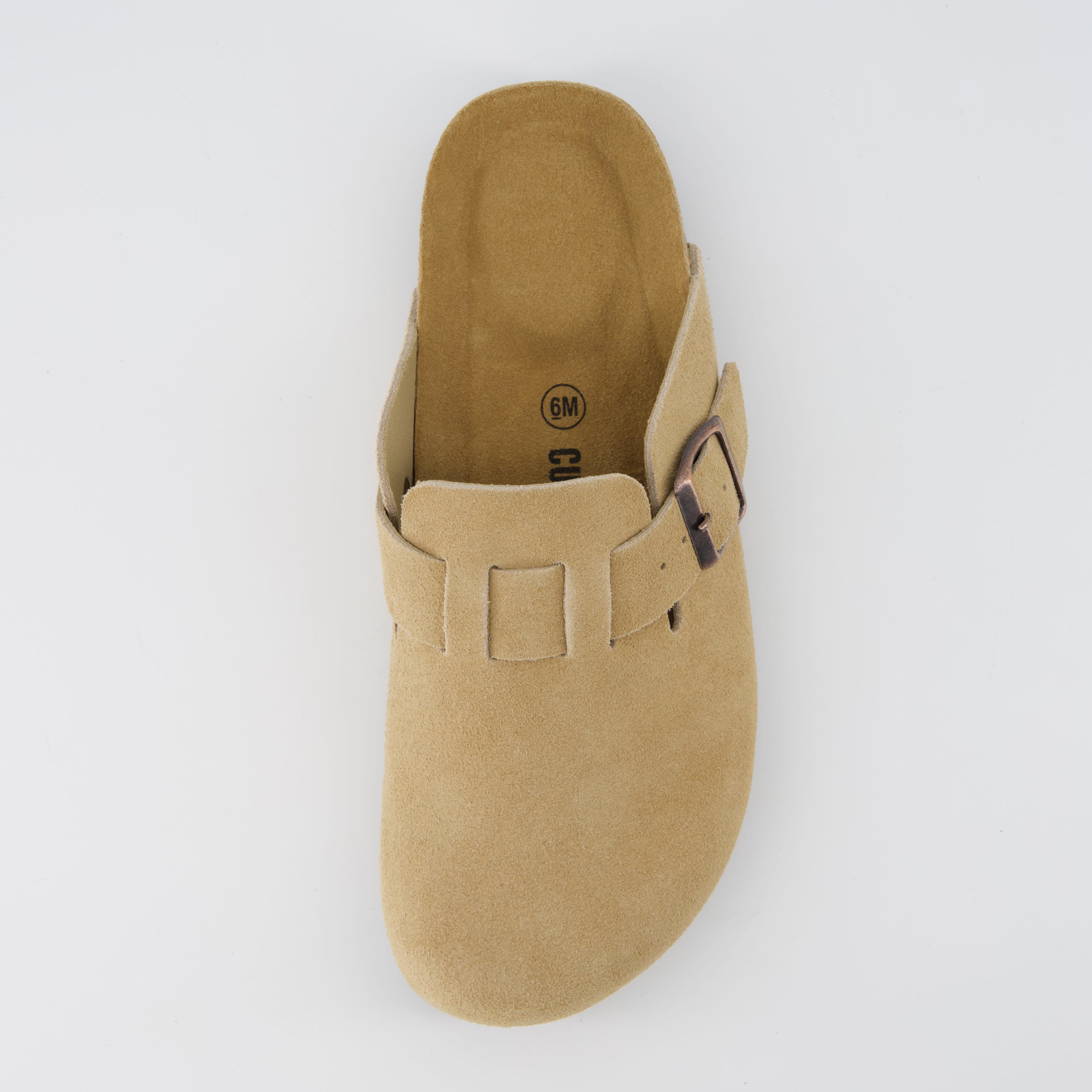 Hana Leather Clog Sand