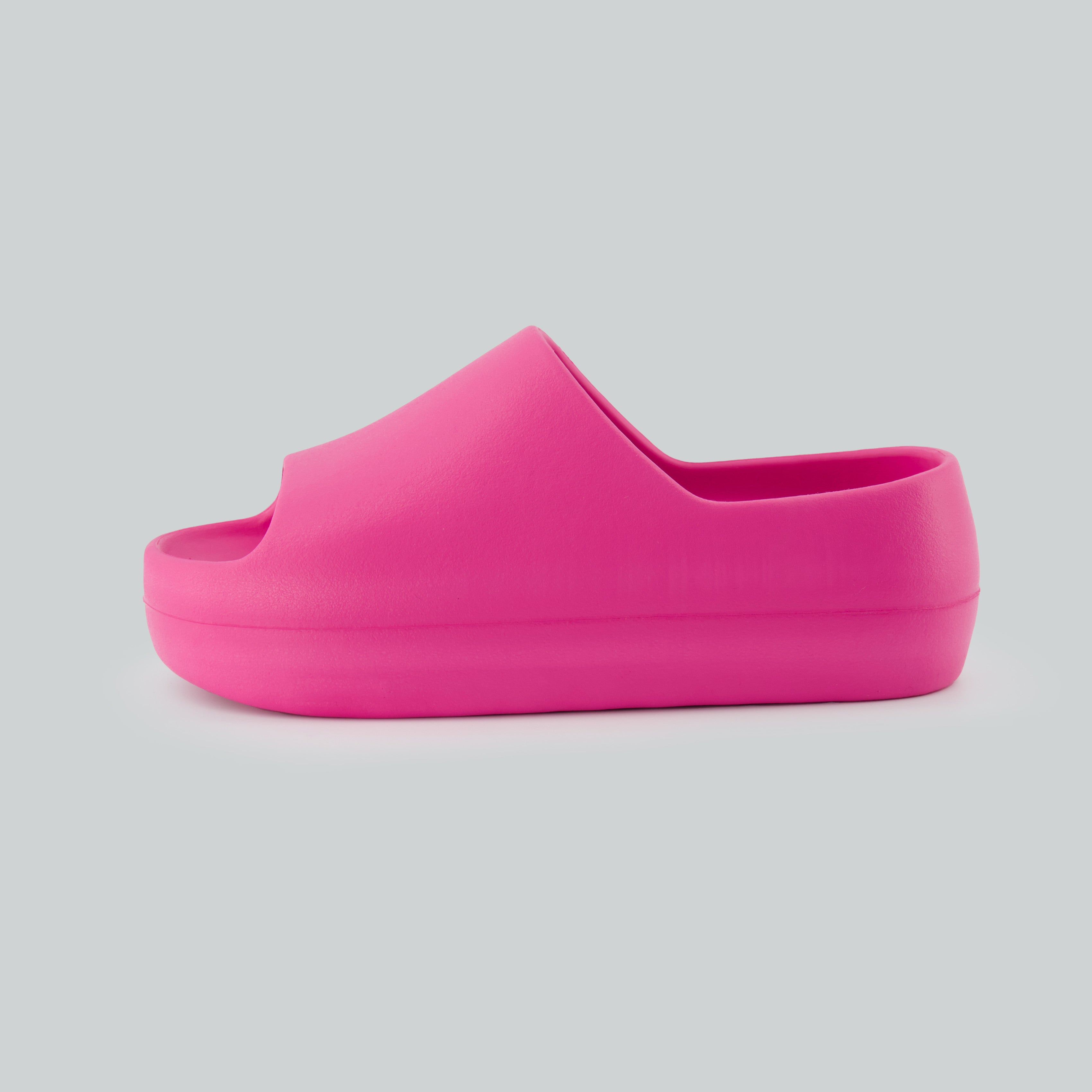 Harrison Slide Sandals Fuchsia