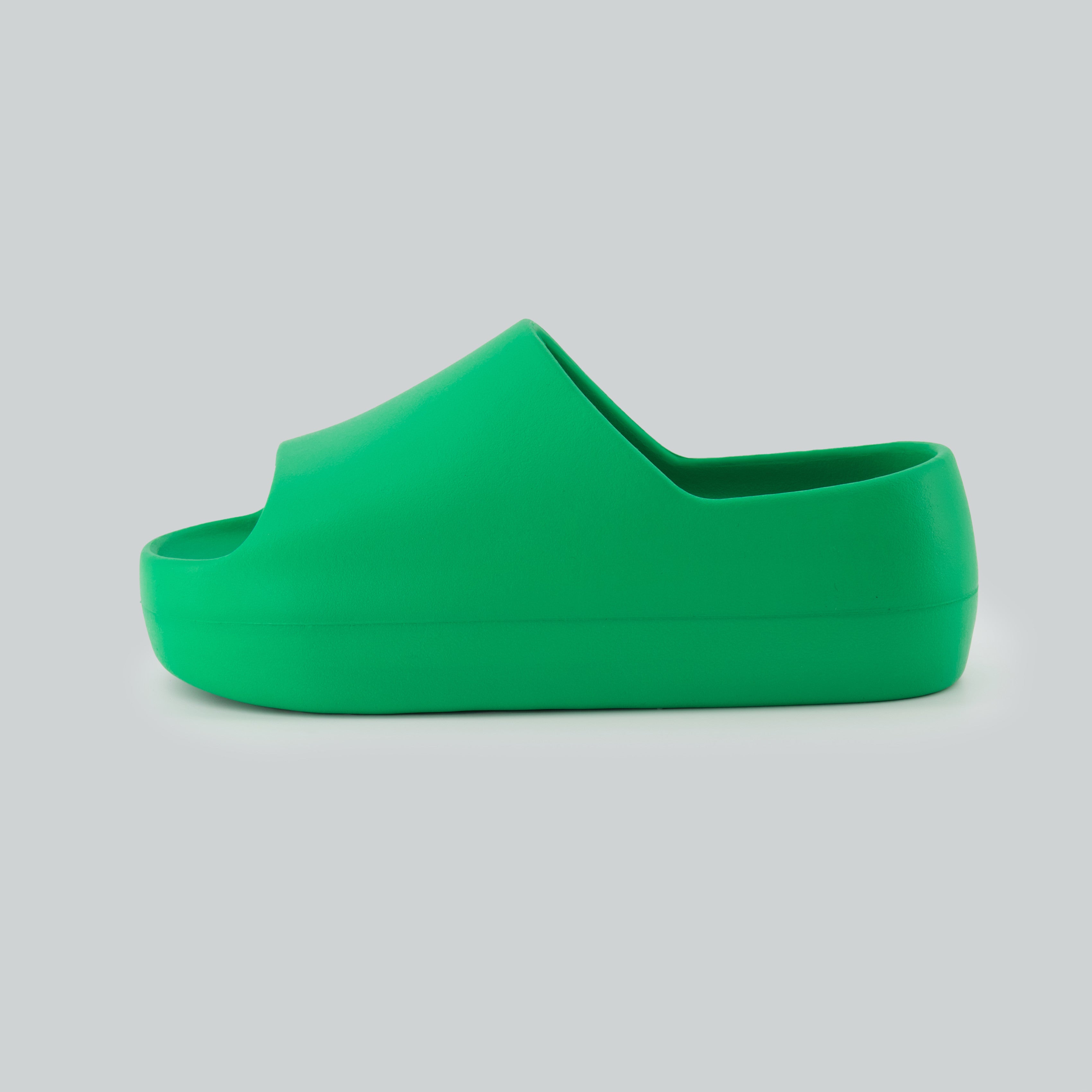 Harrison Slide Sandals Kelly Green
