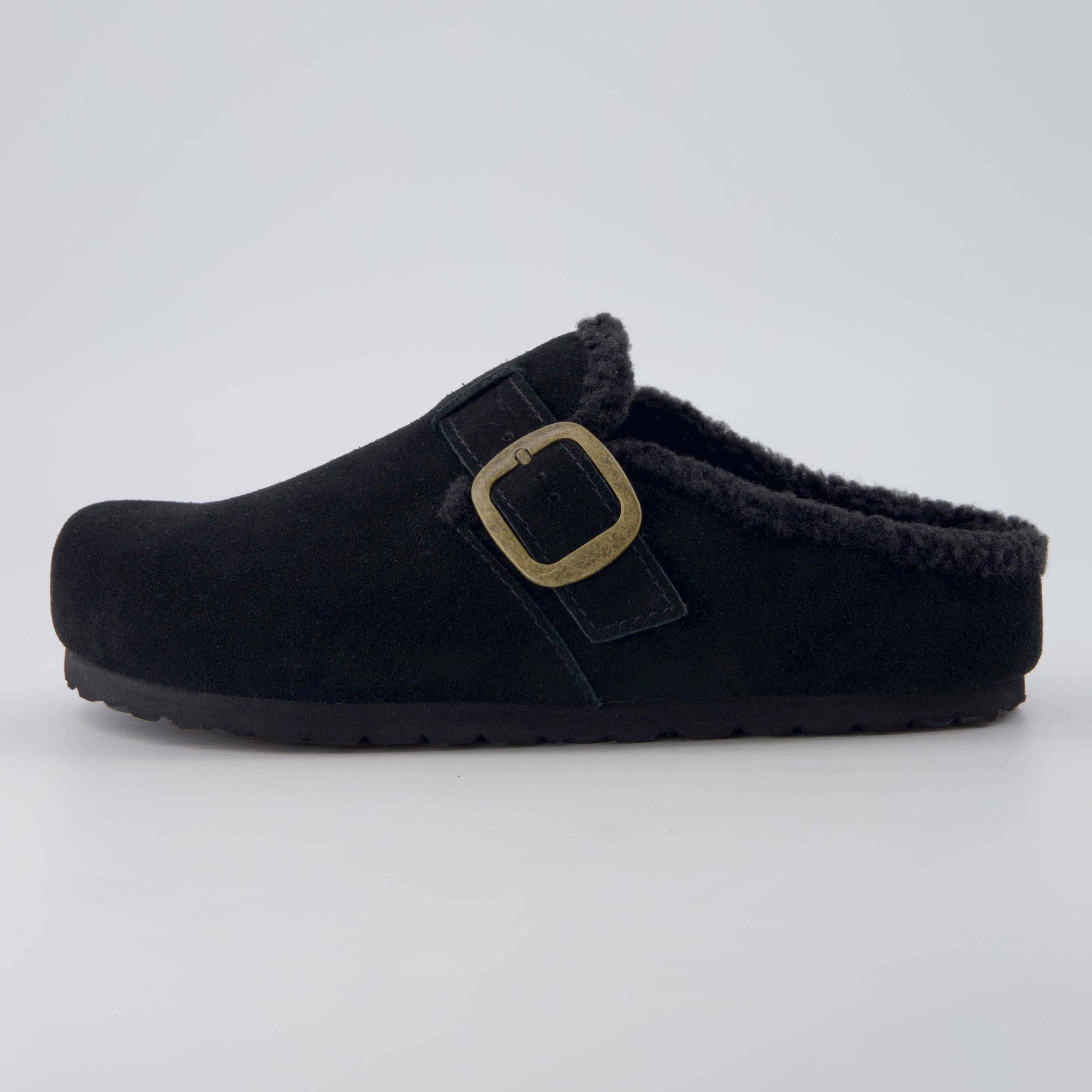 Haven Cozy Leather Clogs
