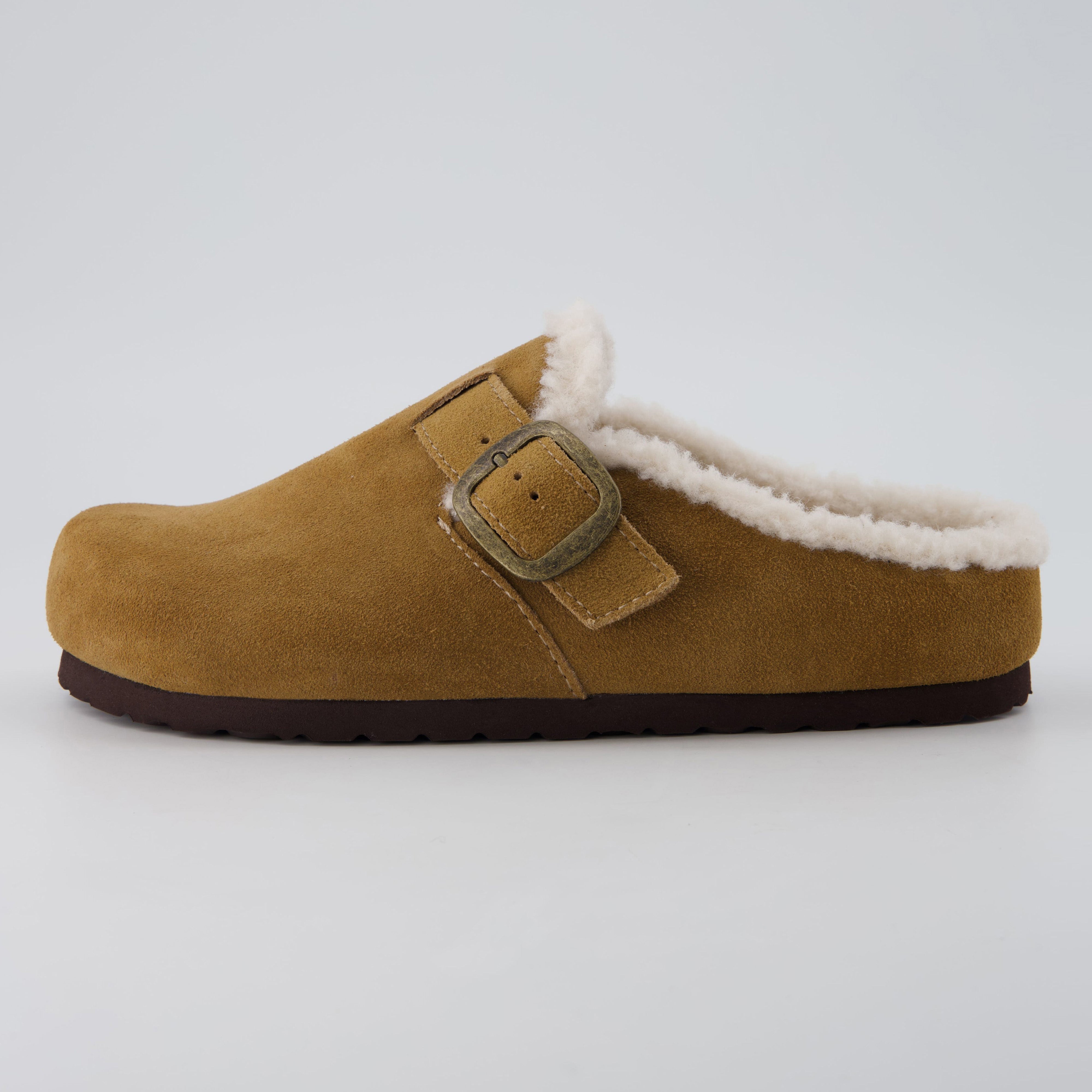 Haven Cozy Leather Clogs
