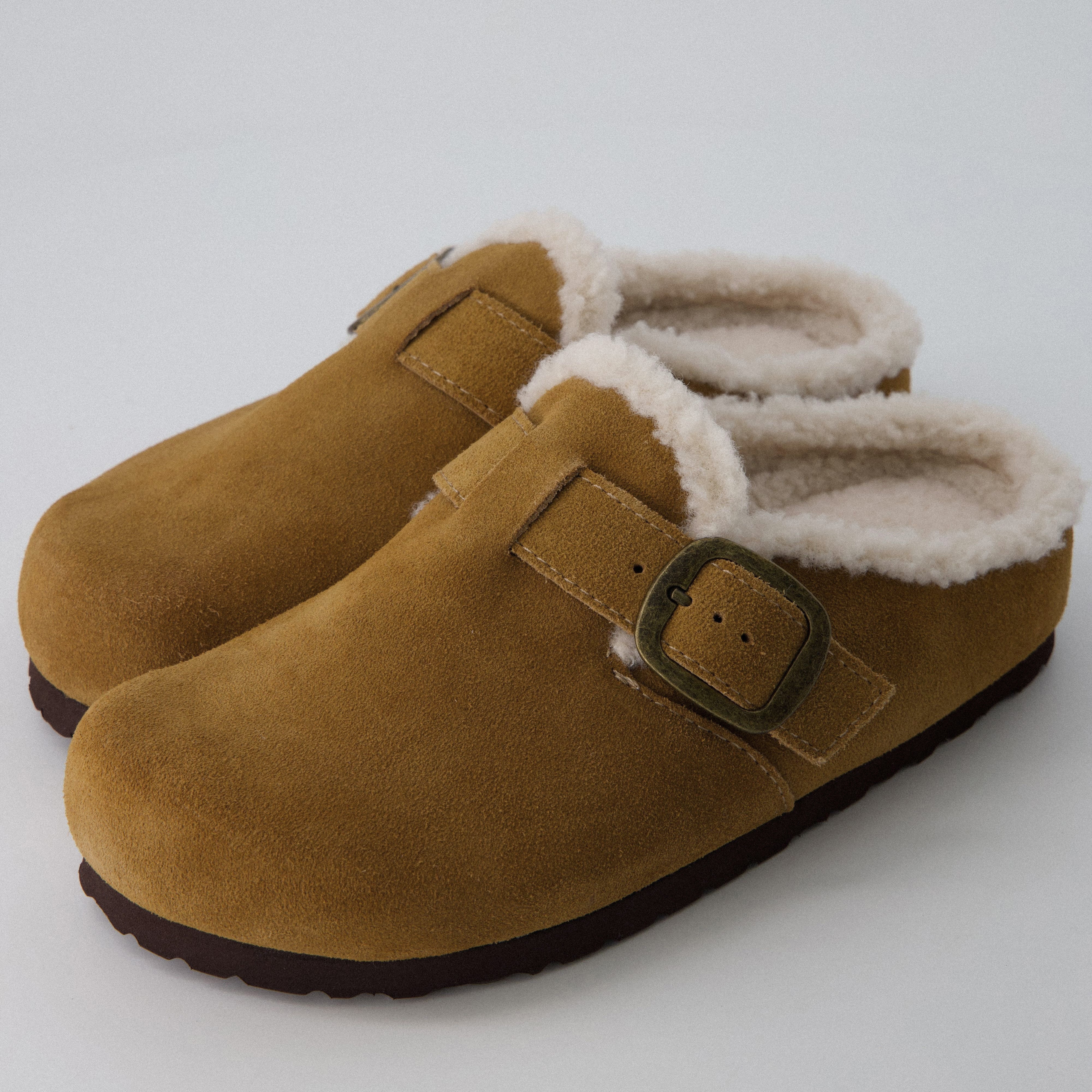 Haven Cozy Leather Clogs