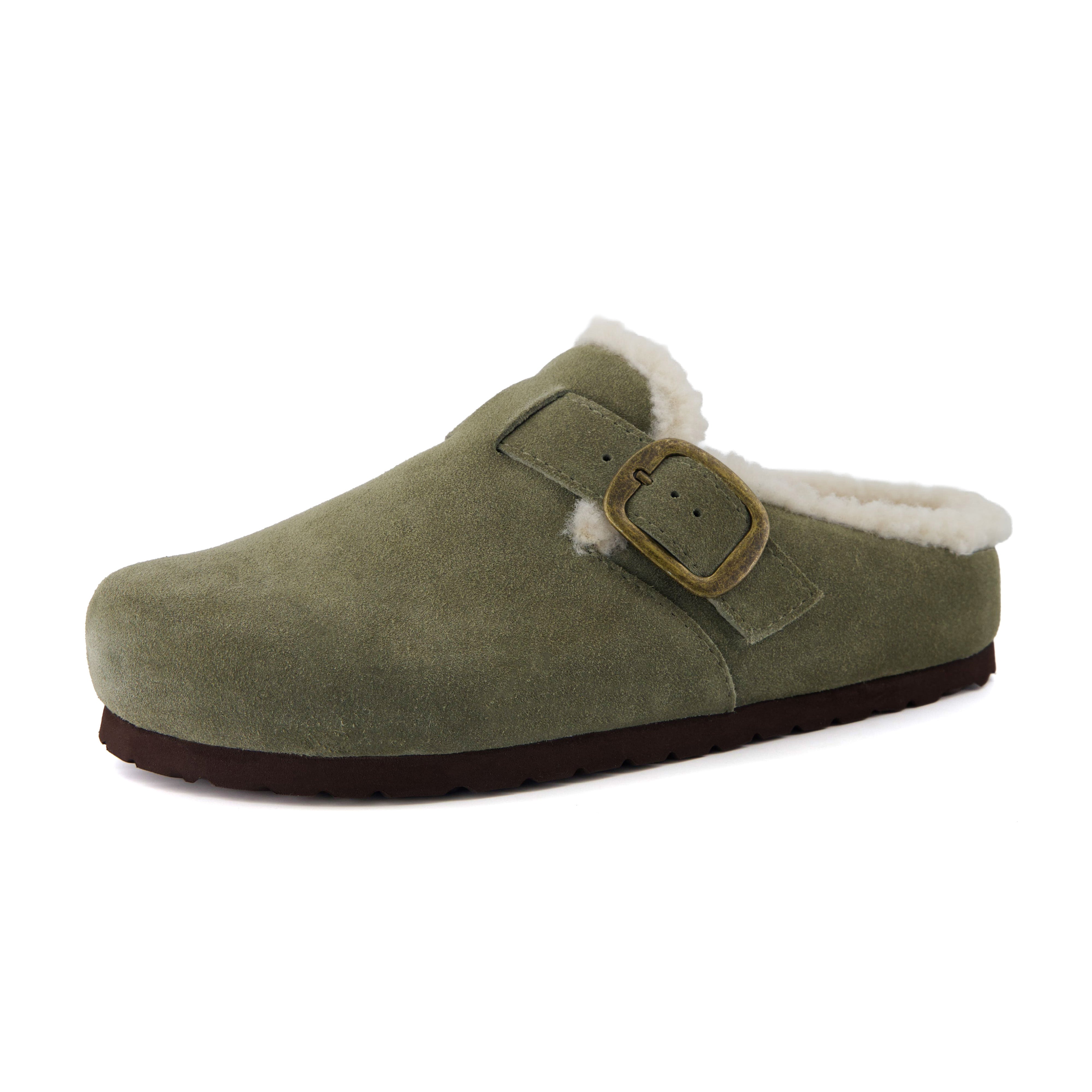 Haven Genuine Leather Clogs KHAKI