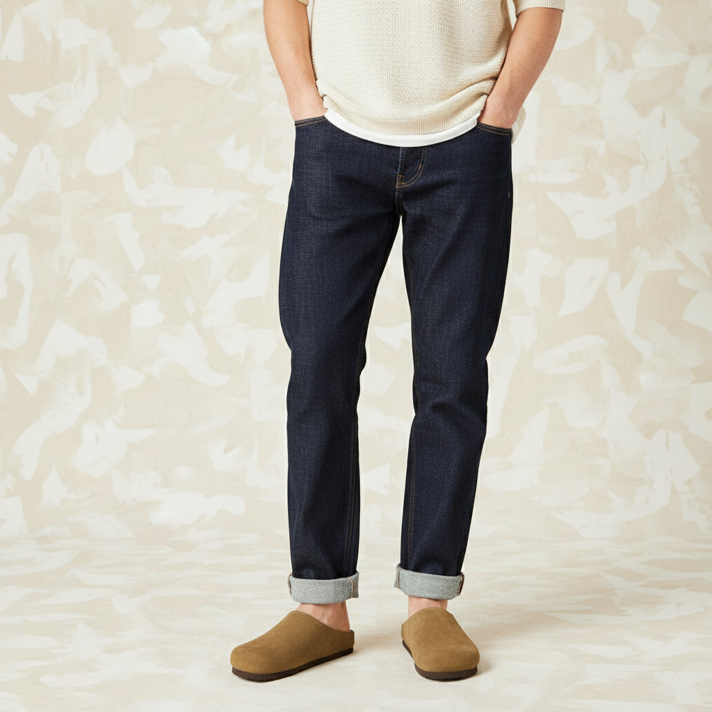 Heath Men's Leather Clogs Brown Medium