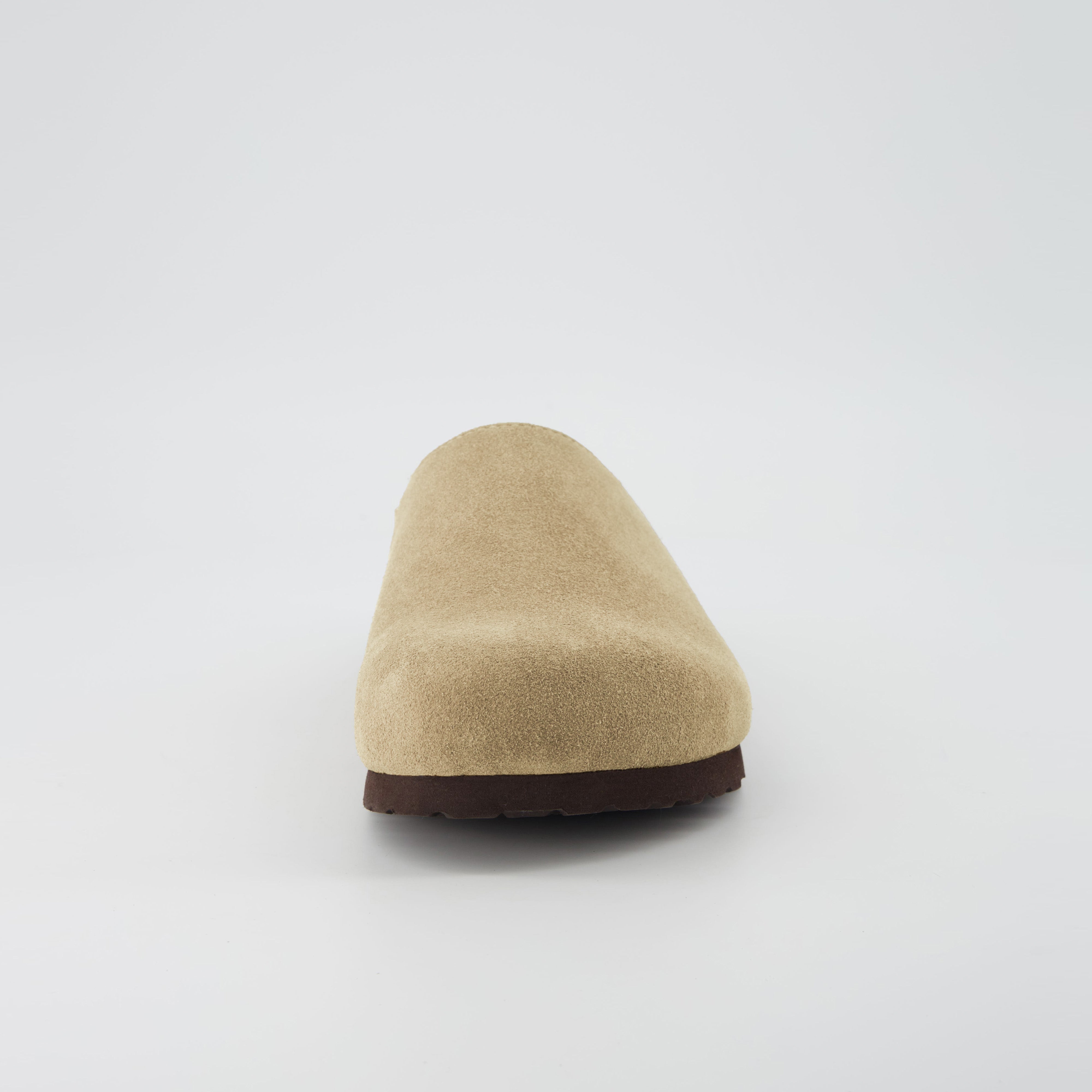 Heath Men's Leather Clogs Taupe Medium