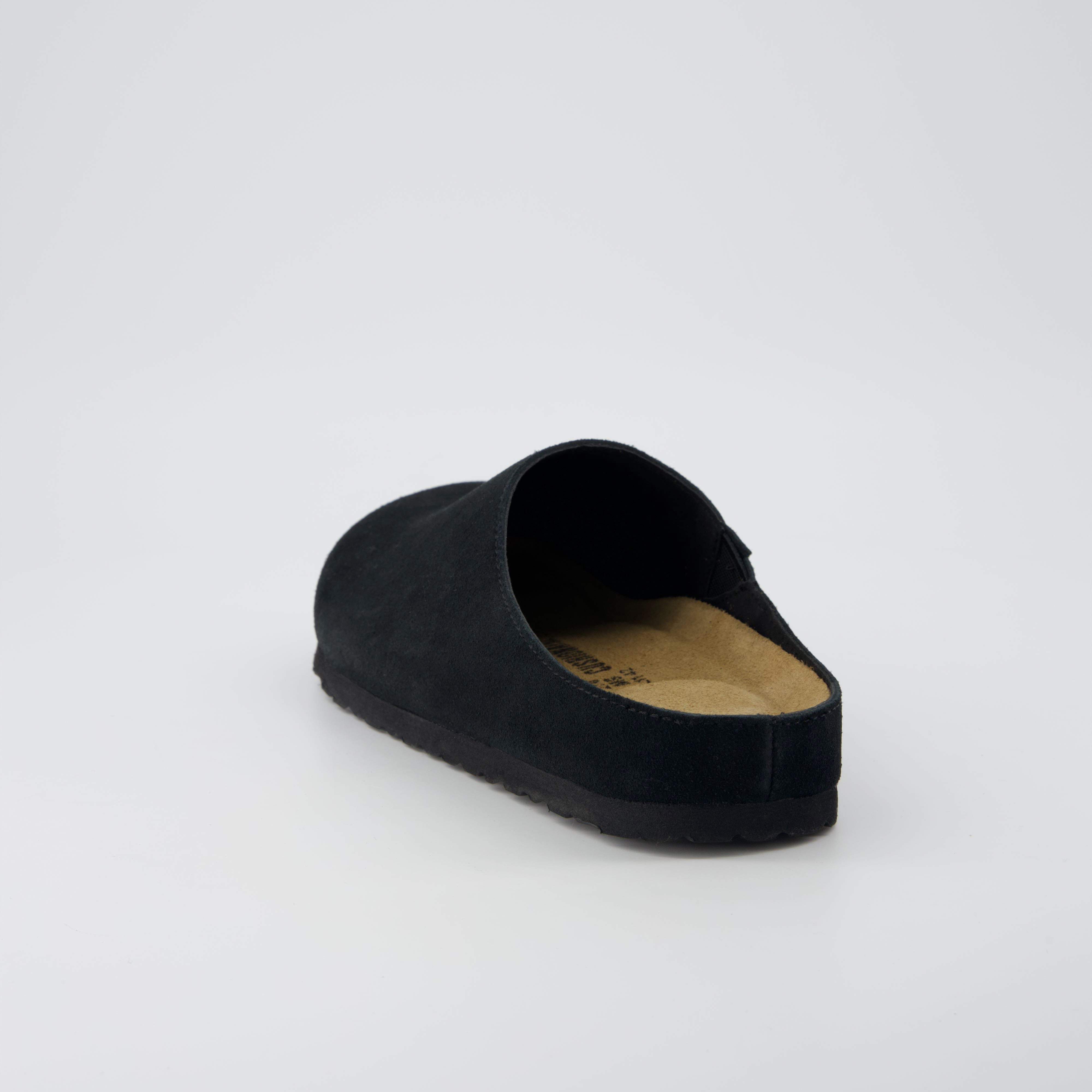 Heath Men's Leather Clogs Black Medium