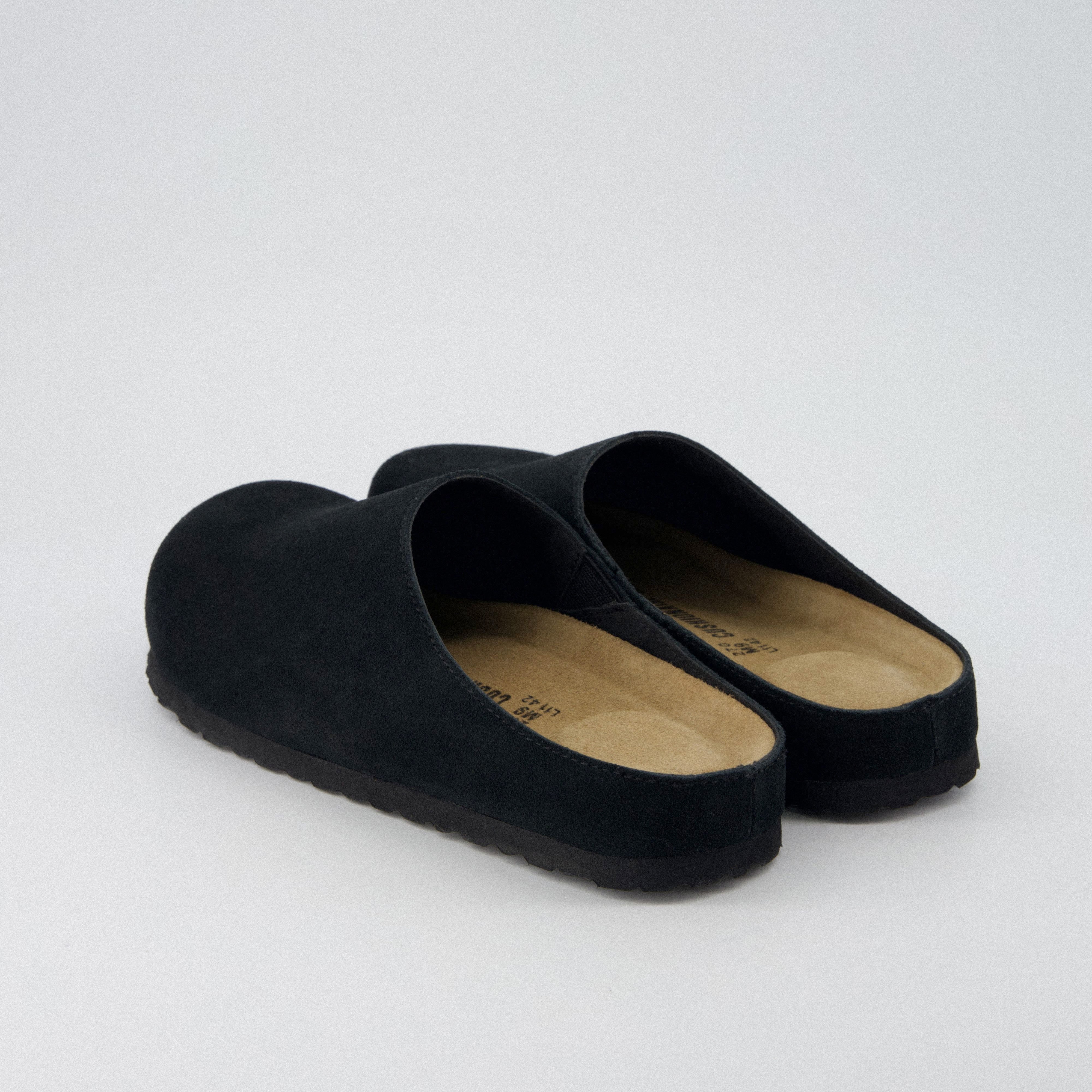 Heath Men's Leather Clogs Black Medium