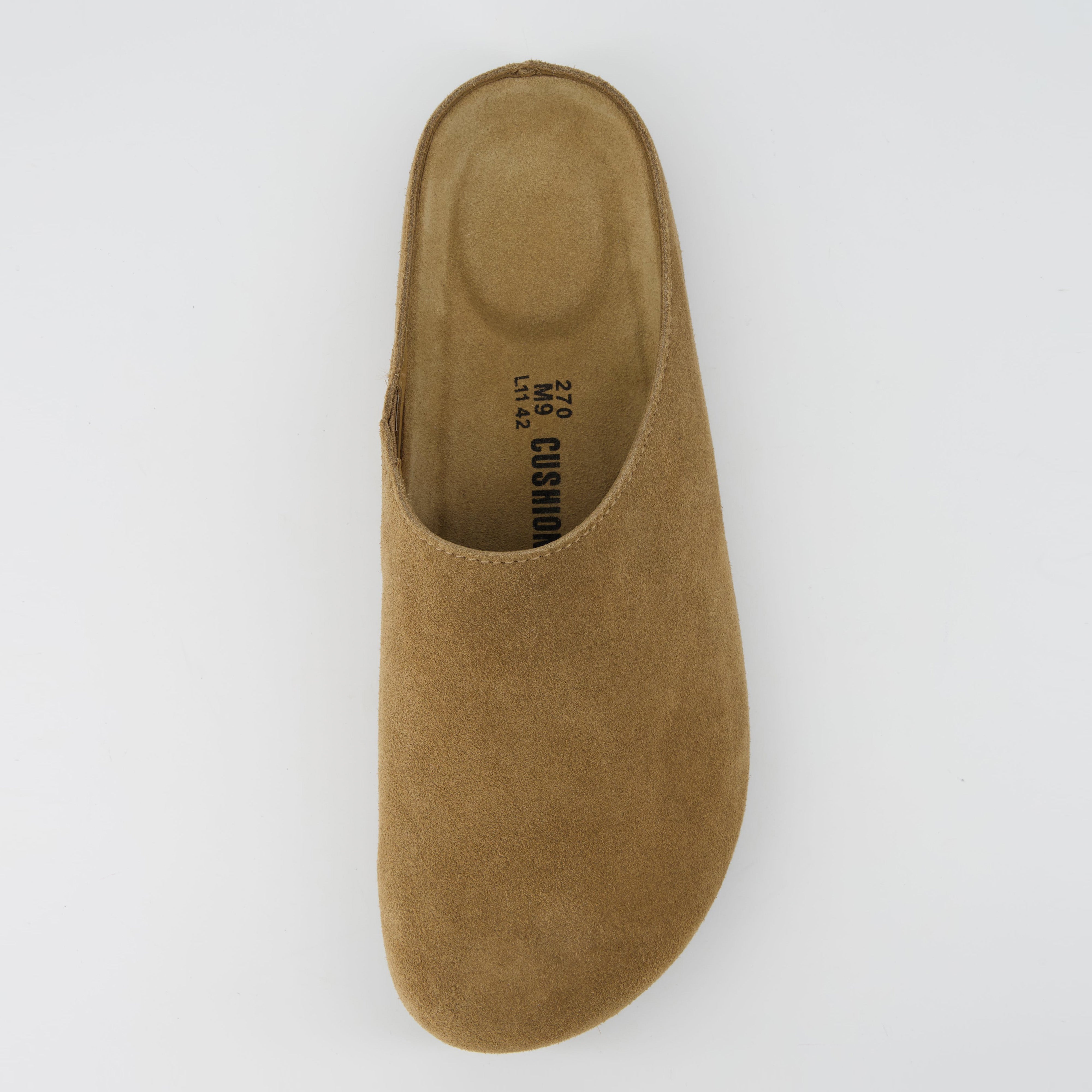 Heath Men's Leather Clogs Brown Medium