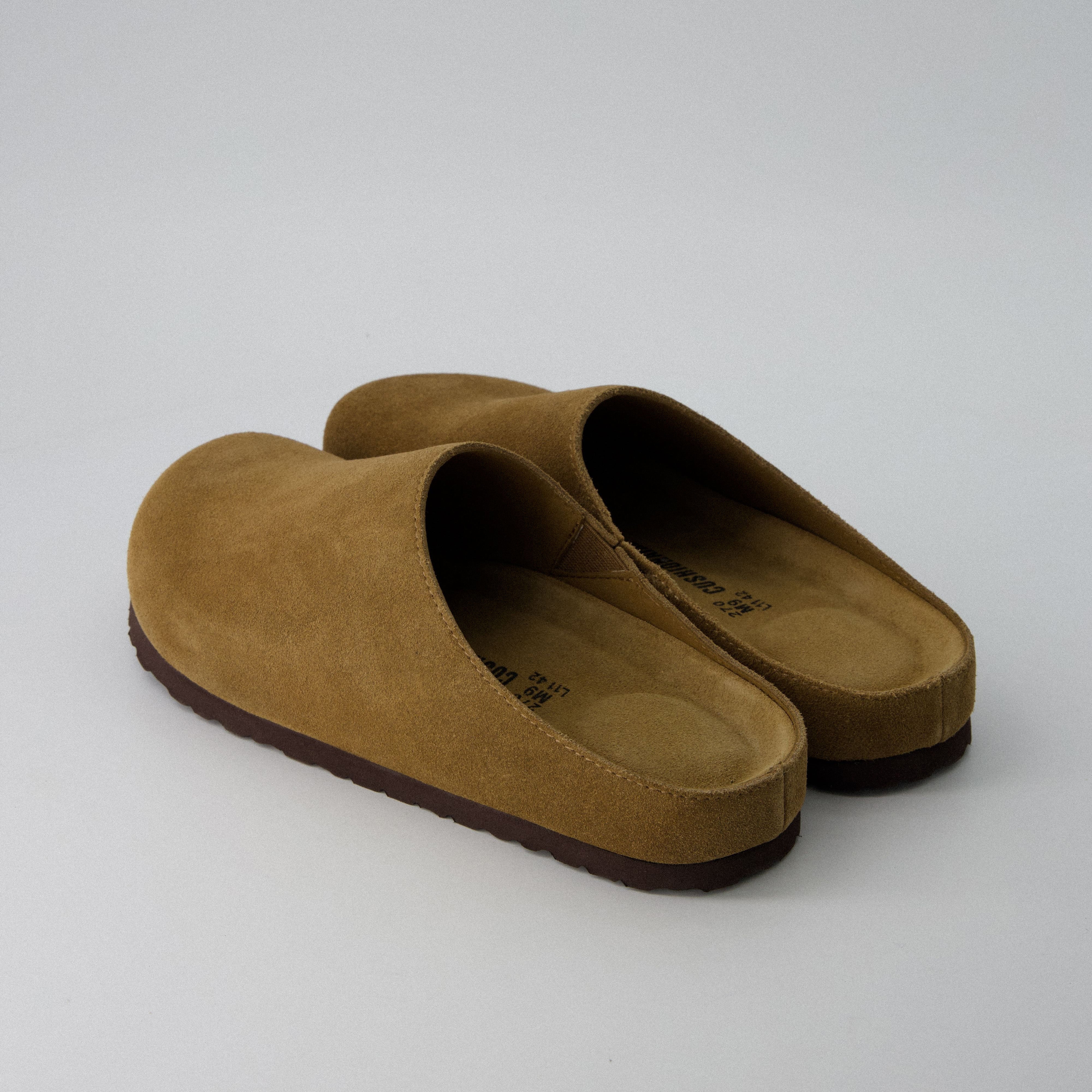 Heath Men's Leather Clogs Brown Medium