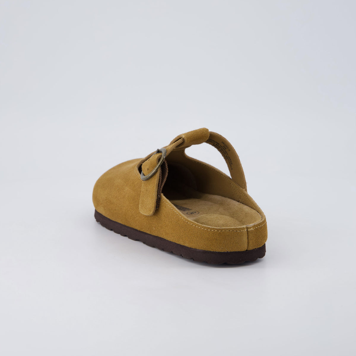 Heddy Suede Kids Clogs Chestnut Medium