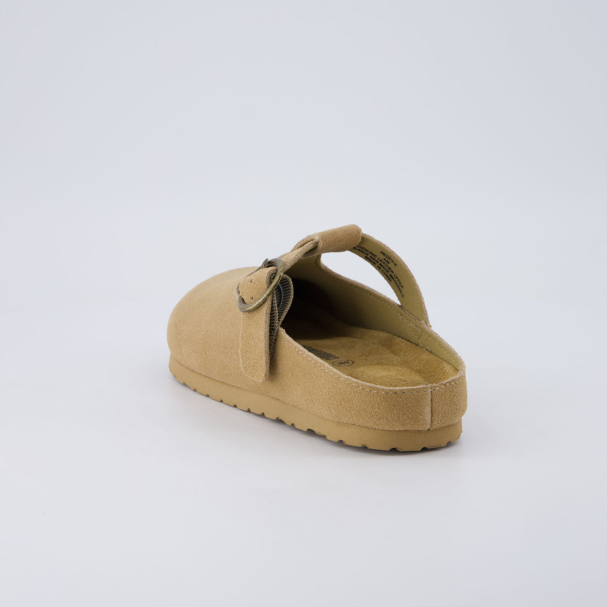 Heddy Suede Kids Clogs Sand Medium