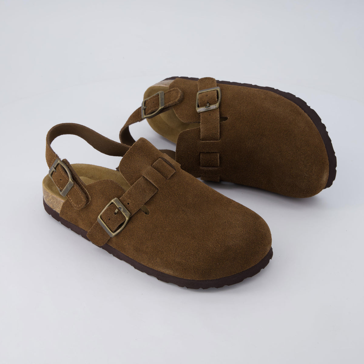 Hello Kids Suede Clogs