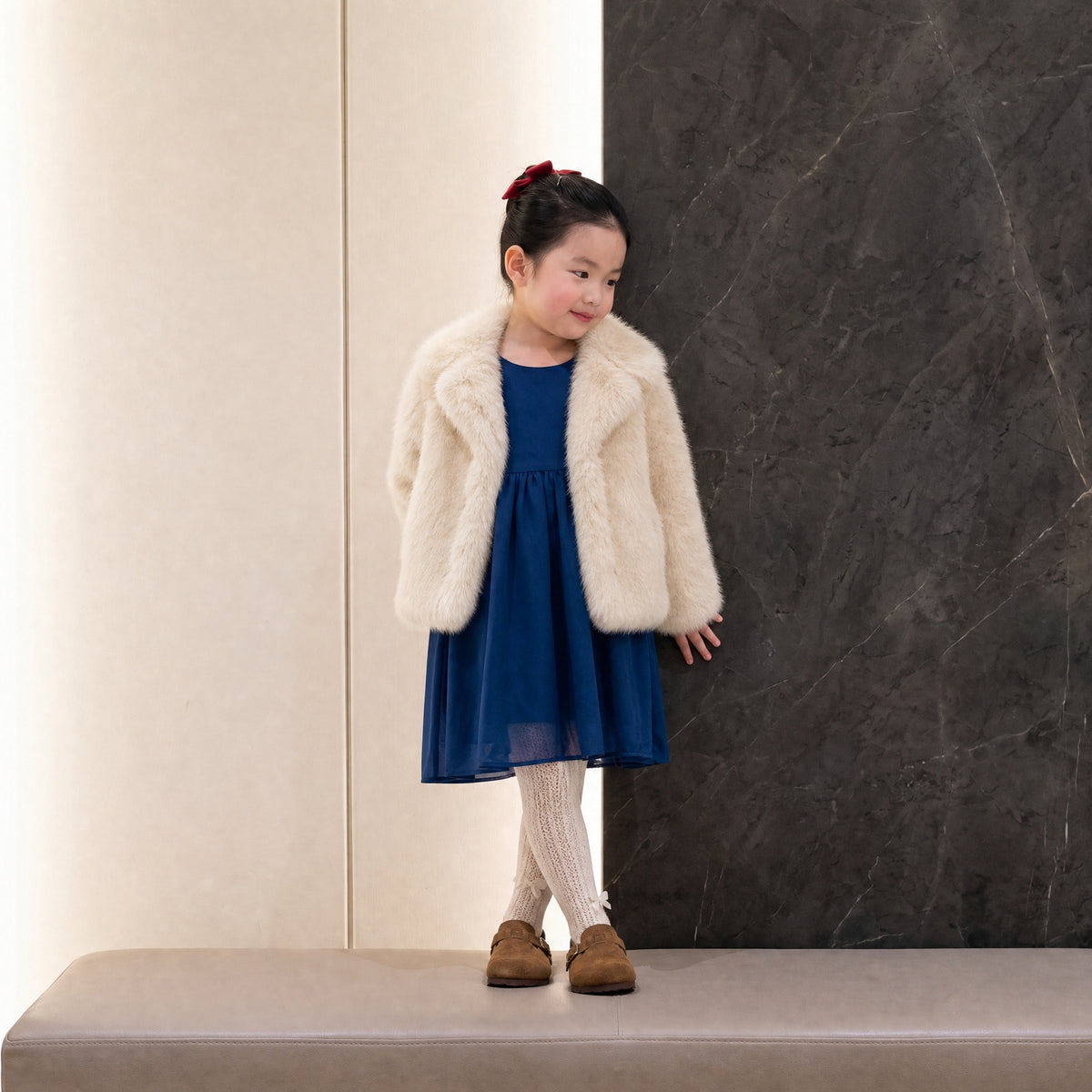 Hello Kids Suede Clogs
