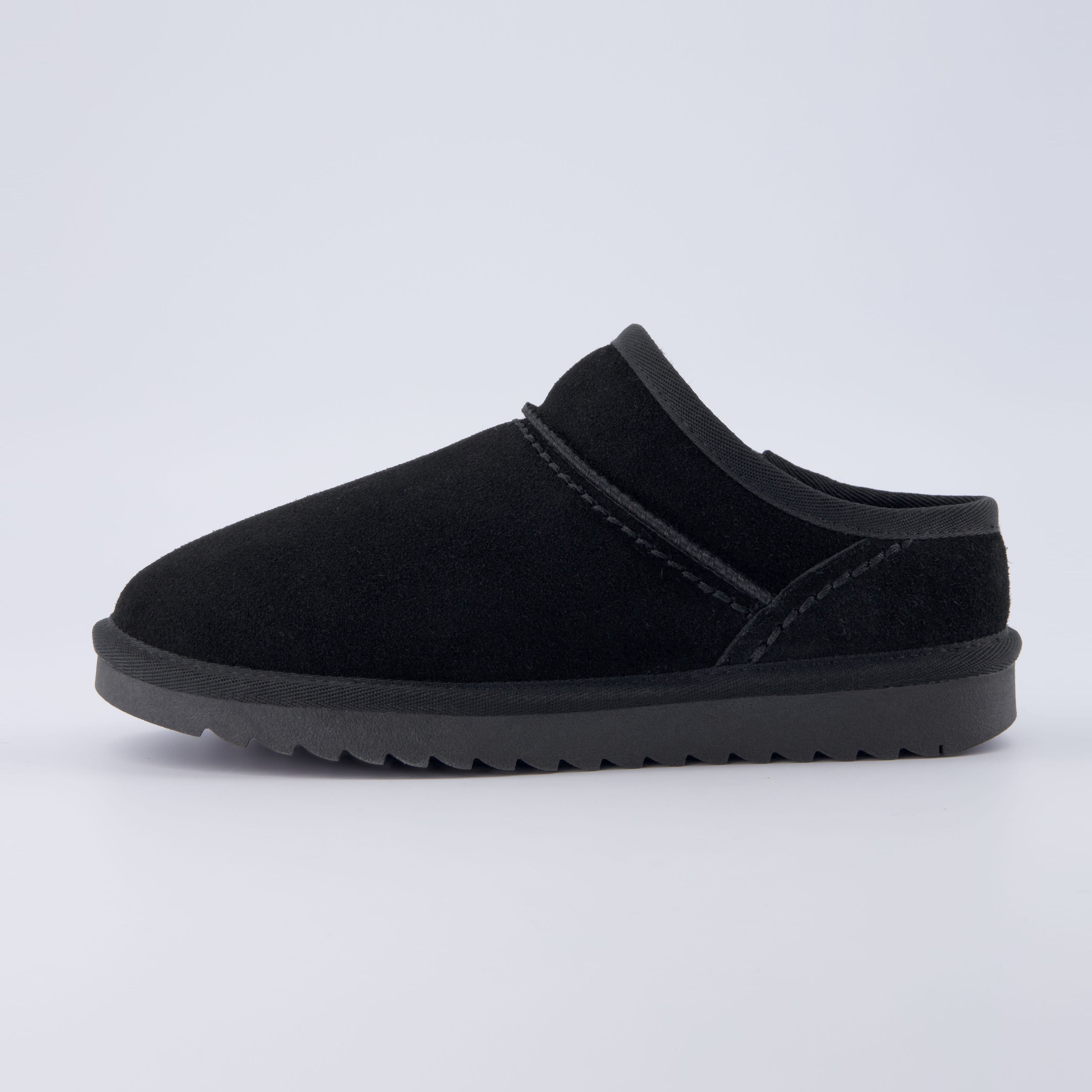 Hilo 2 Suede Cozy Mule Black