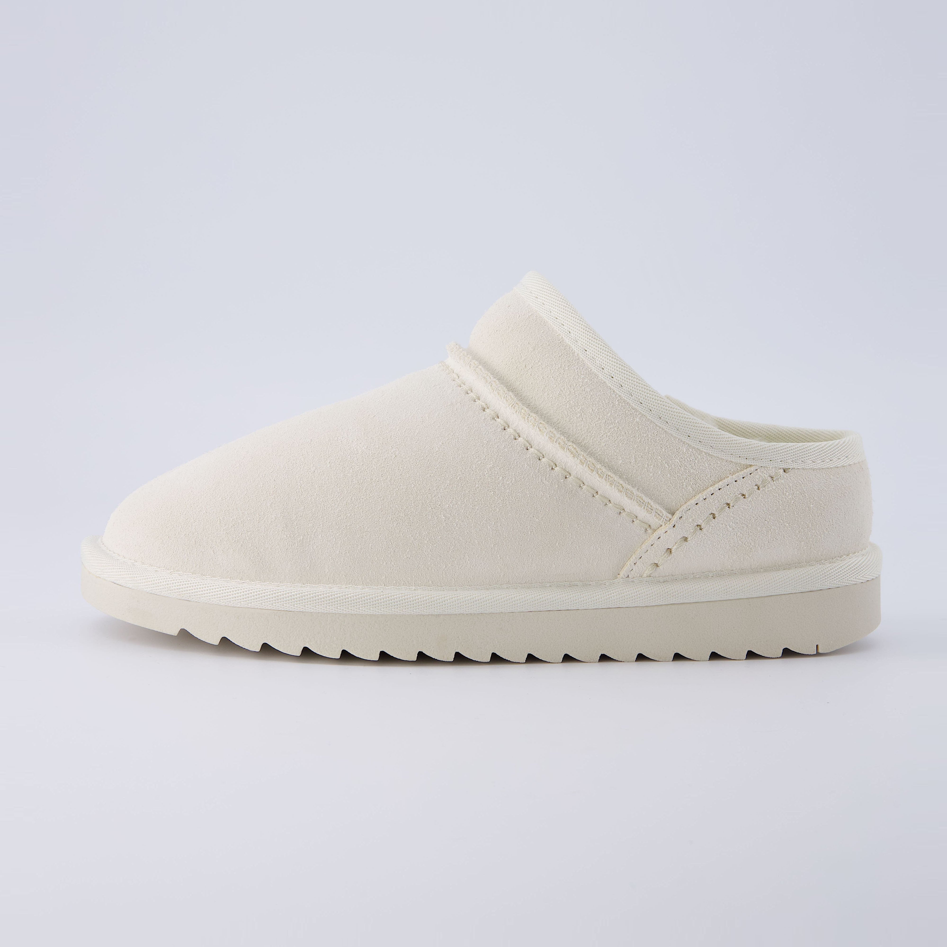 Hilo 2 Suede Cozy Mule Off-White