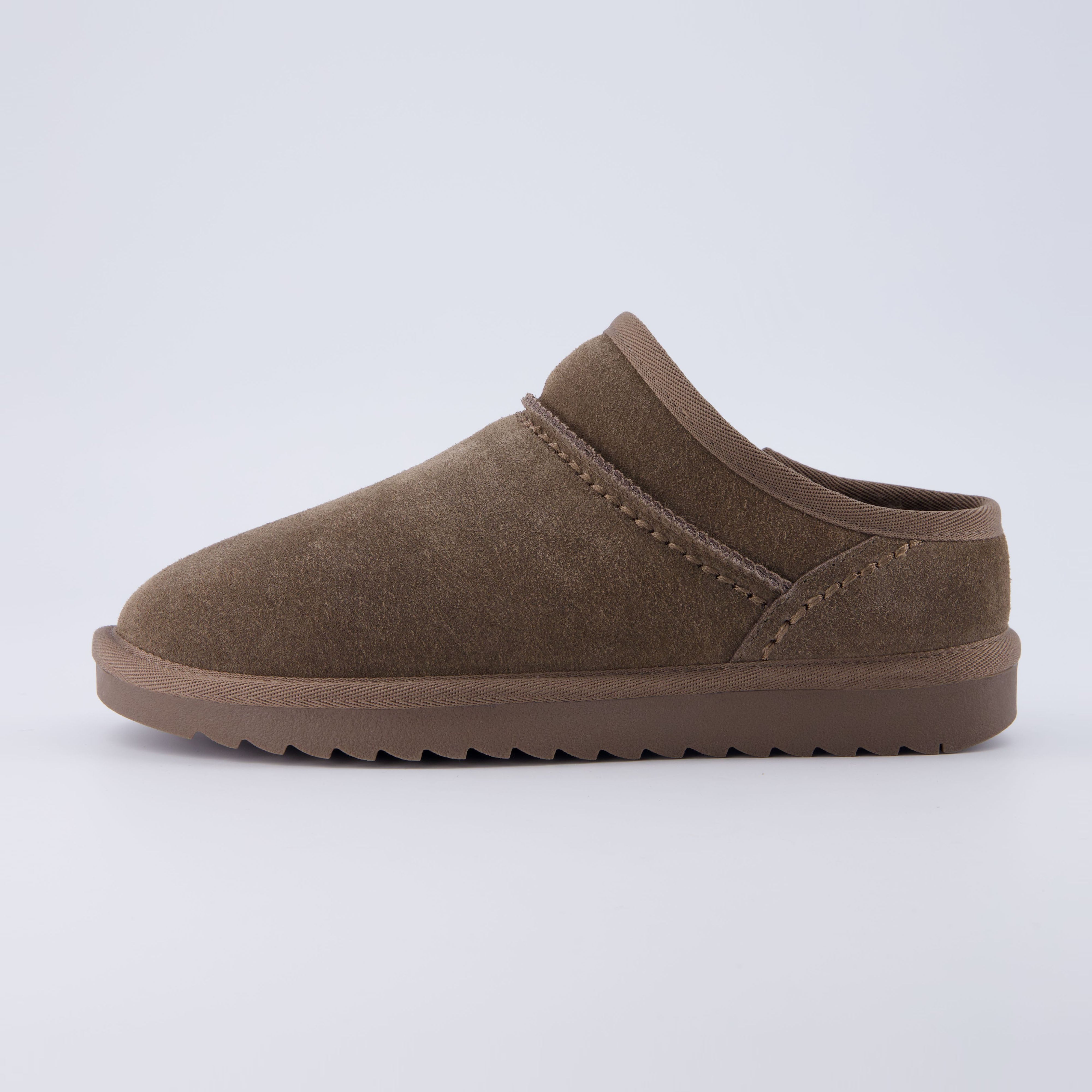 Hilo 2 Suede Cozy Mule Taupe
