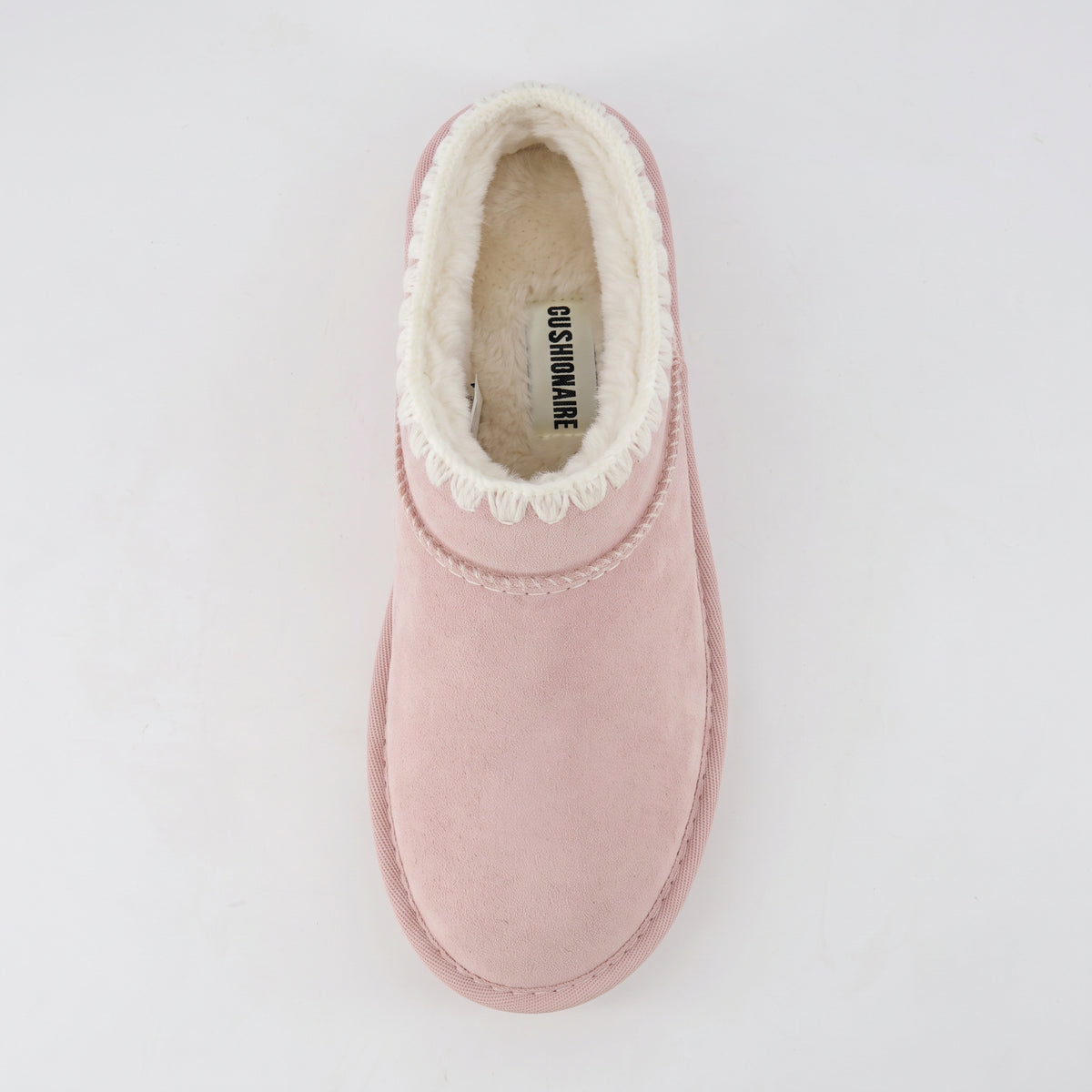 Hilo 3 Leather Kids Slippers Pink Embroidered Medium