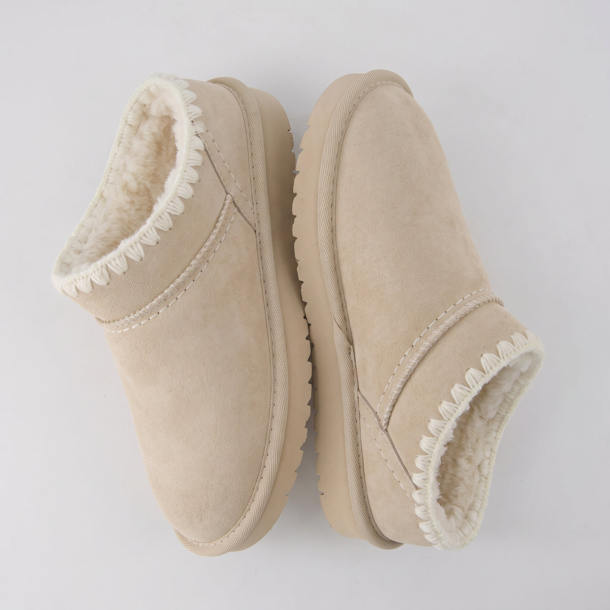 Hilo 3 Leather Kids Slippers Sand Embroidered Medium