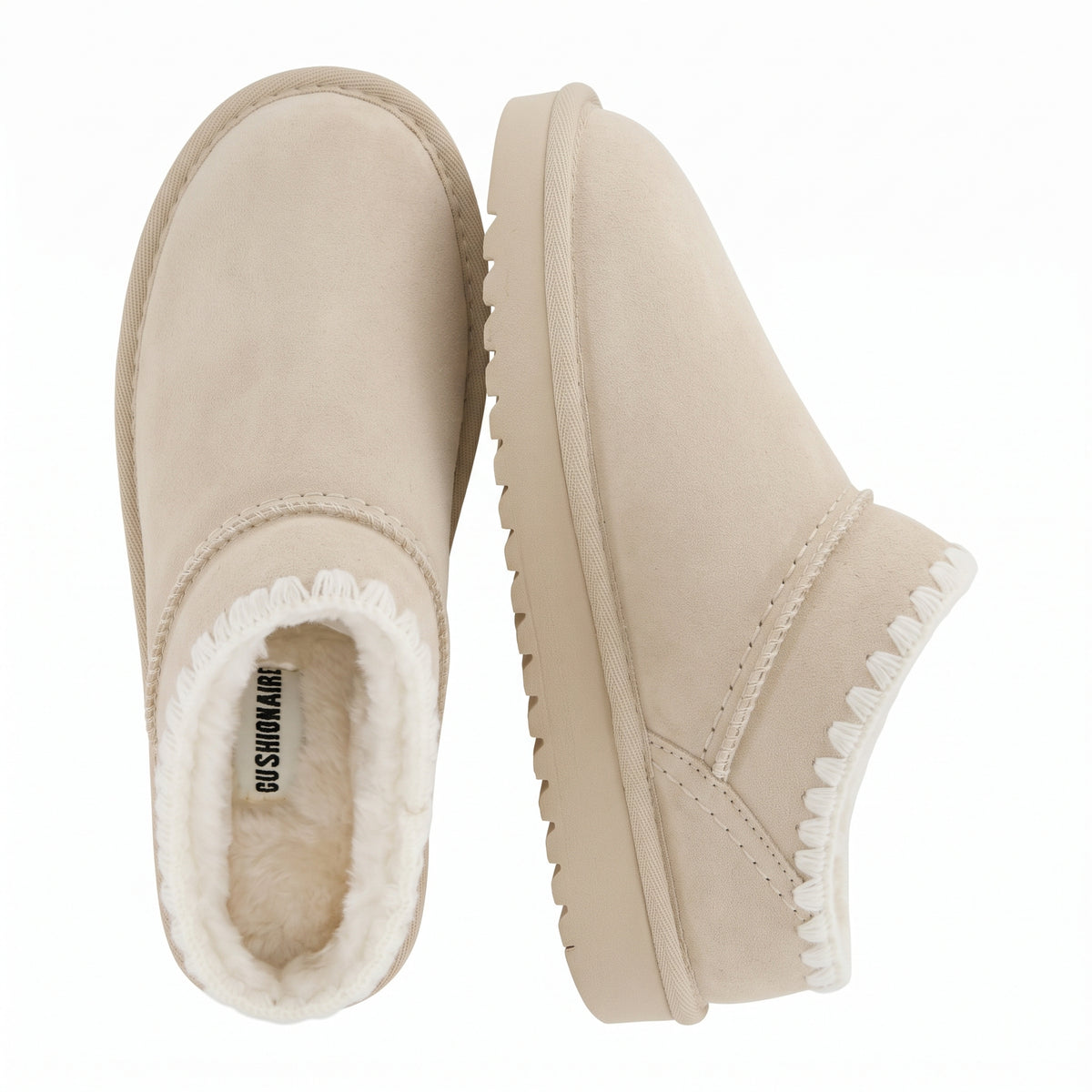 Hilo 3 Leather Kids Slippers Sand Embroidered Medium