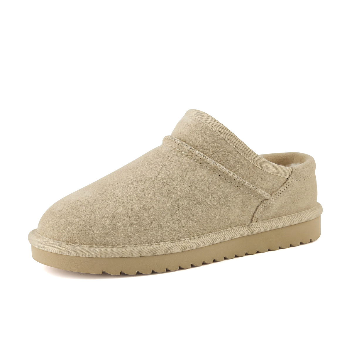 Hilo 3 Leather Kids Slippers Sand Suede Medium