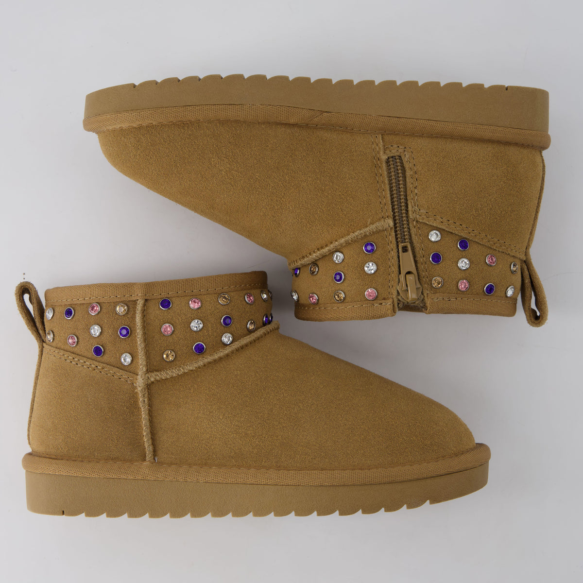 Hip Cozy Kids Winter Boots Chestnut Embellish Medium