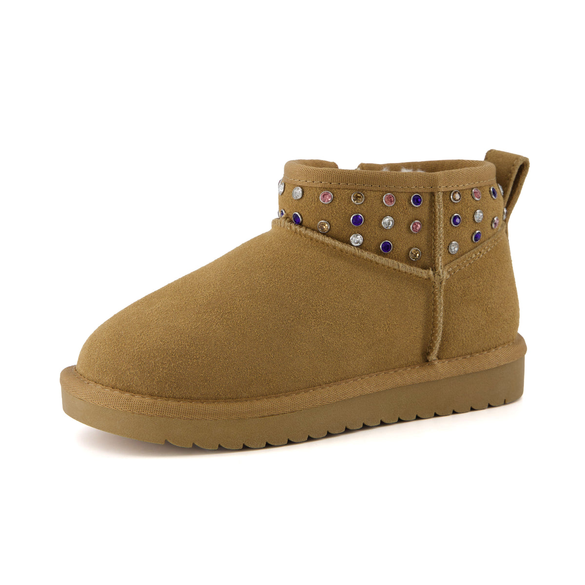 Hip Cozy Kids Winter Boots Chestnut Embellish Medium
