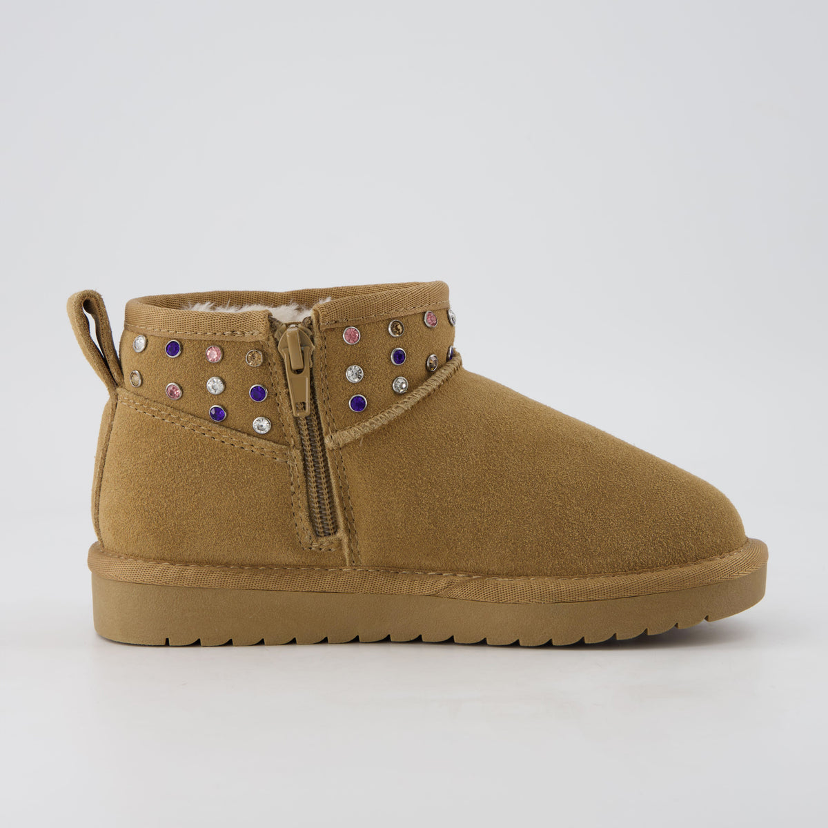 Hip Cozy Kids Winter Boots Chestnut Embellish Medium