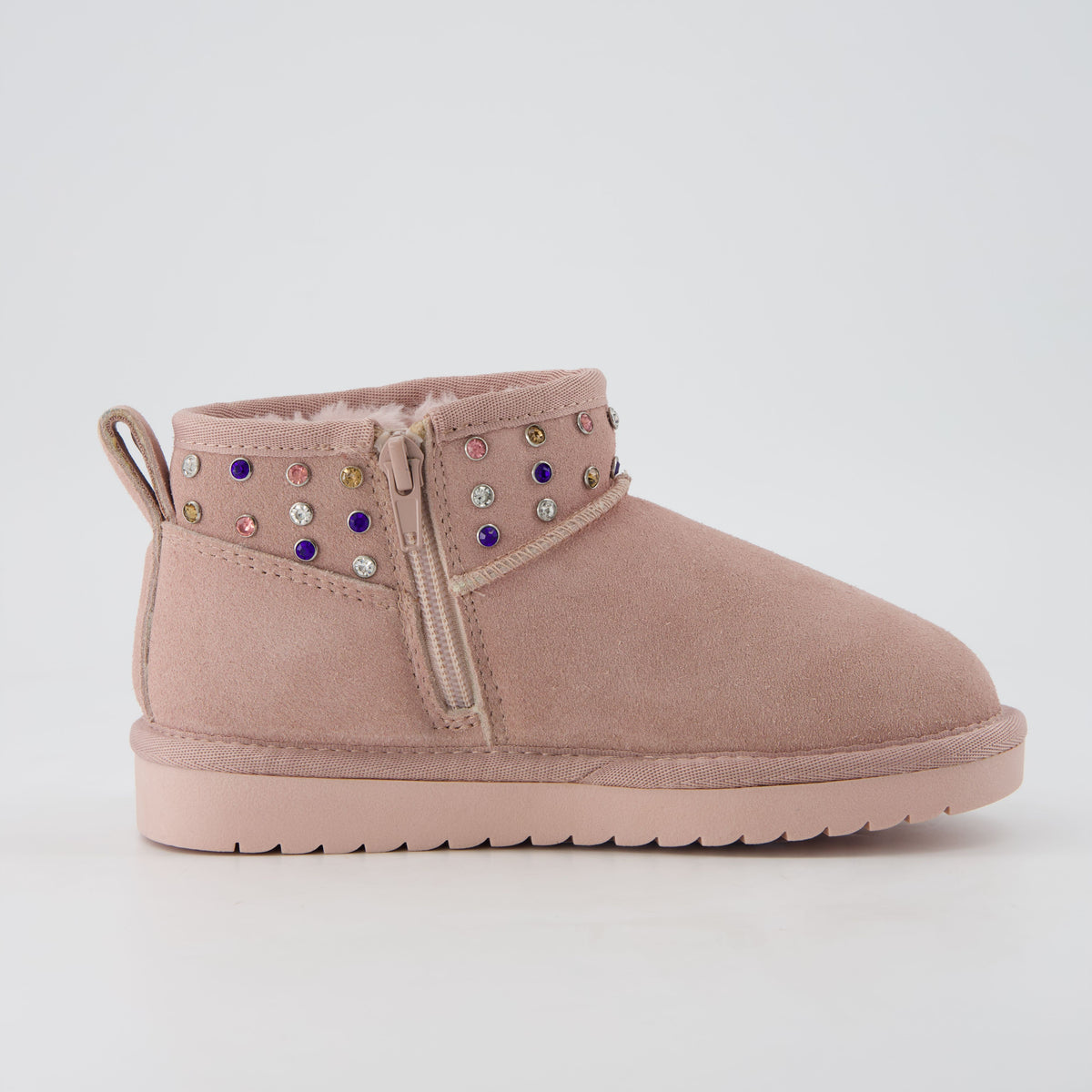 Hip Cozy Kids Winter Boots Pink Embellish Medium