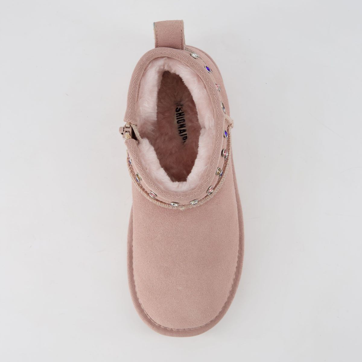 Hip Cozy Kids Winter Boots Pink Embellish Medium
