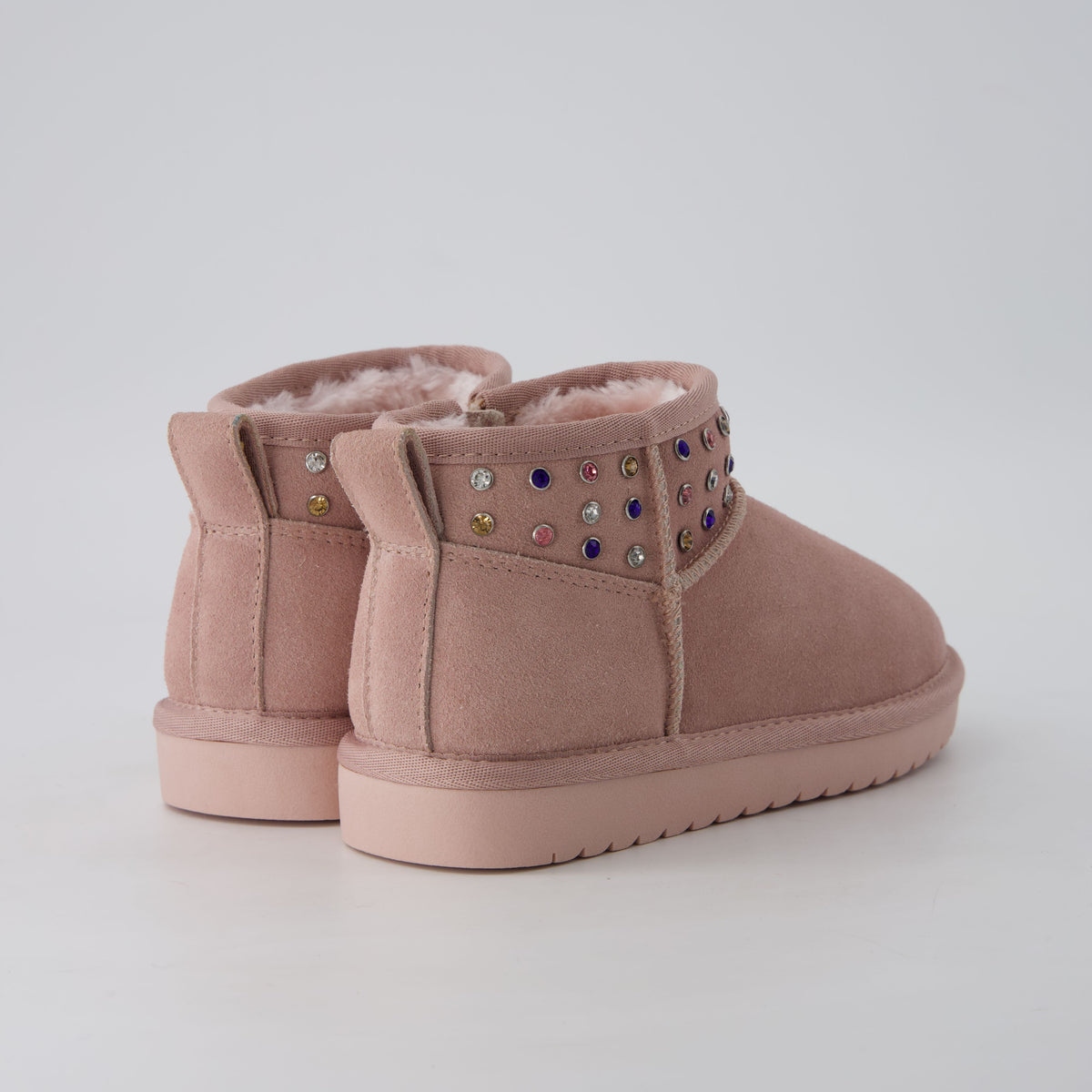 Hip Cozy Kids Winter Boots Pink Embellish Medium