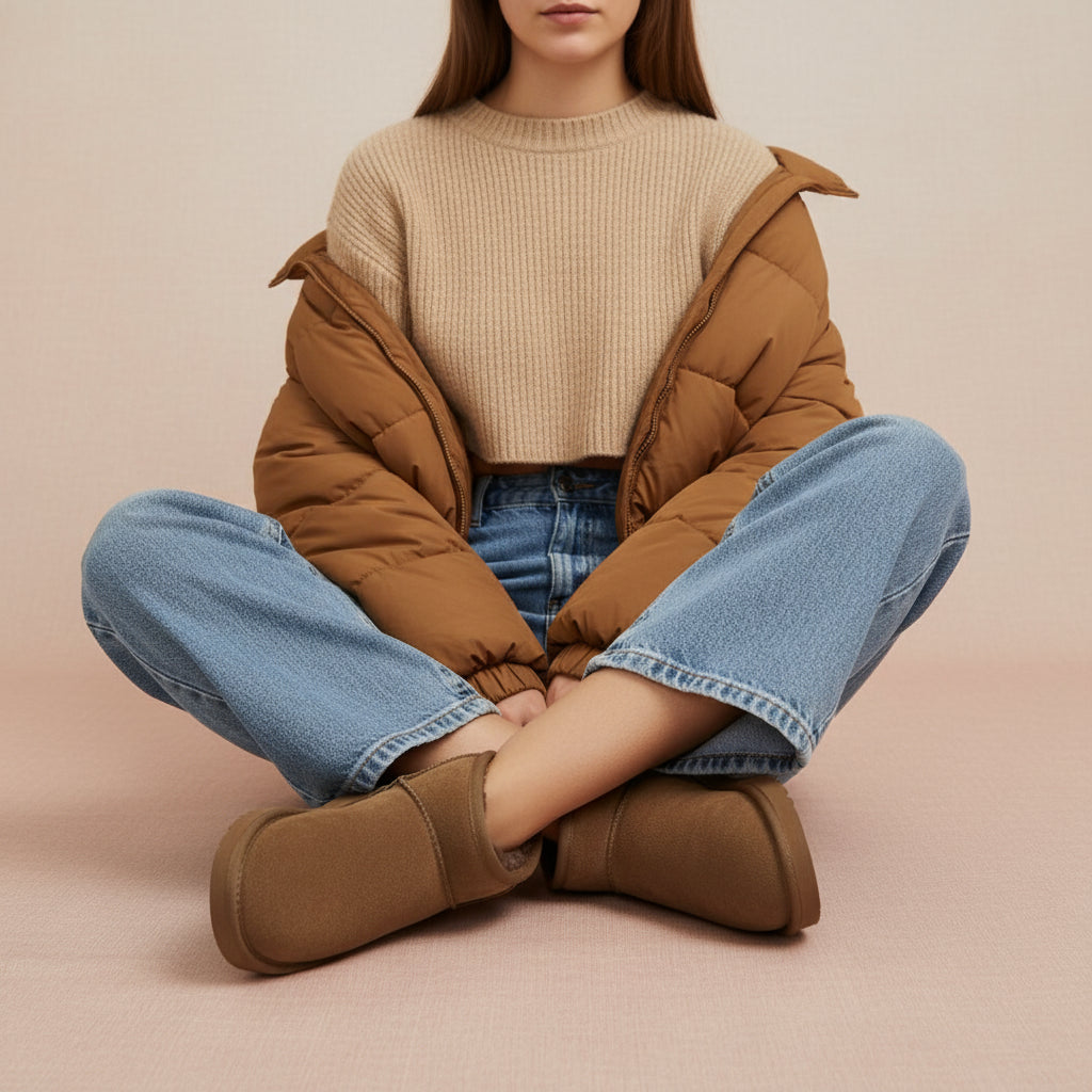 Hip-3 Genuine Suede Boots