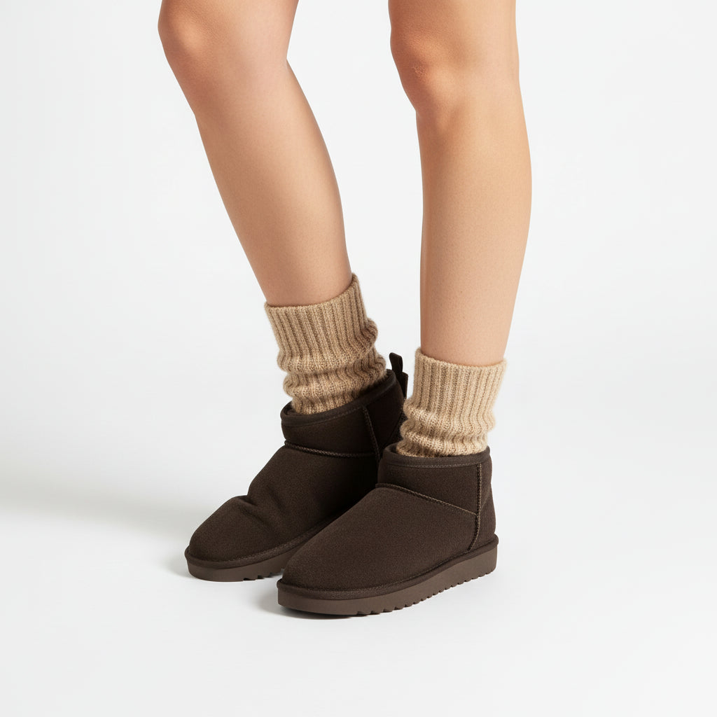 Hip-3 Genuine Suede Boots