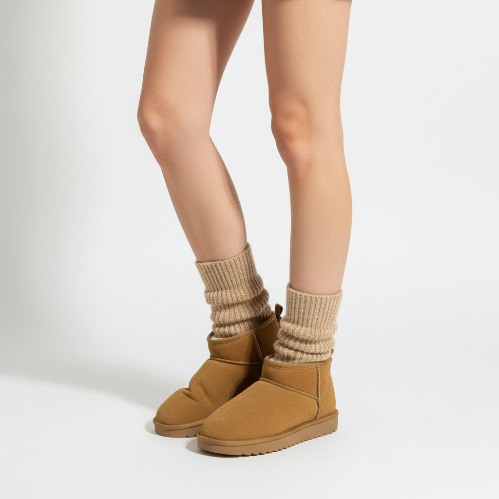 Hip-3 Genuine Suede Boots