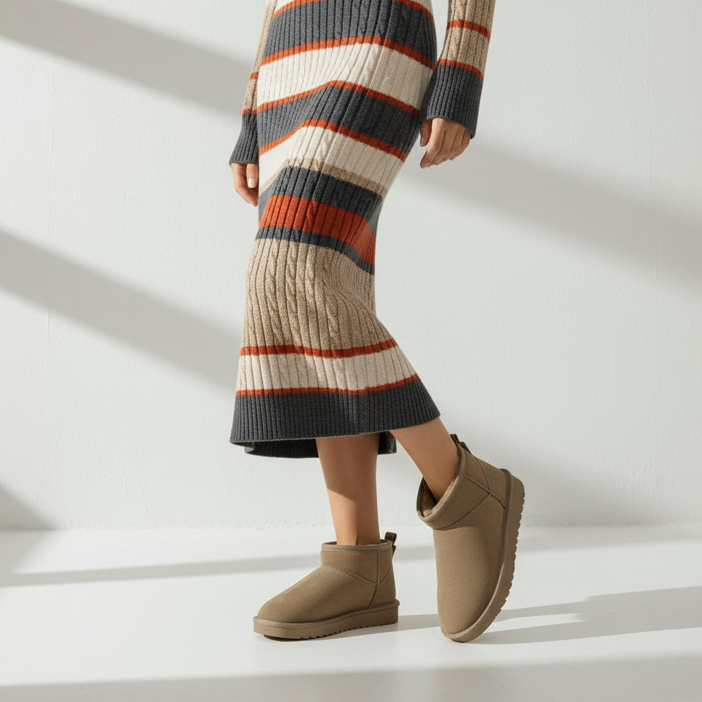 Hip-3 Genuine Suede Boots