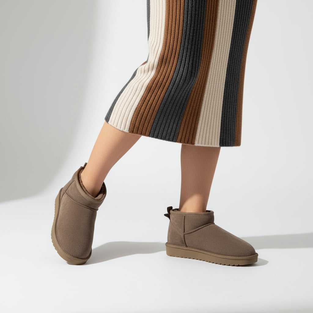 Hip-3 Genuine Suede Boots